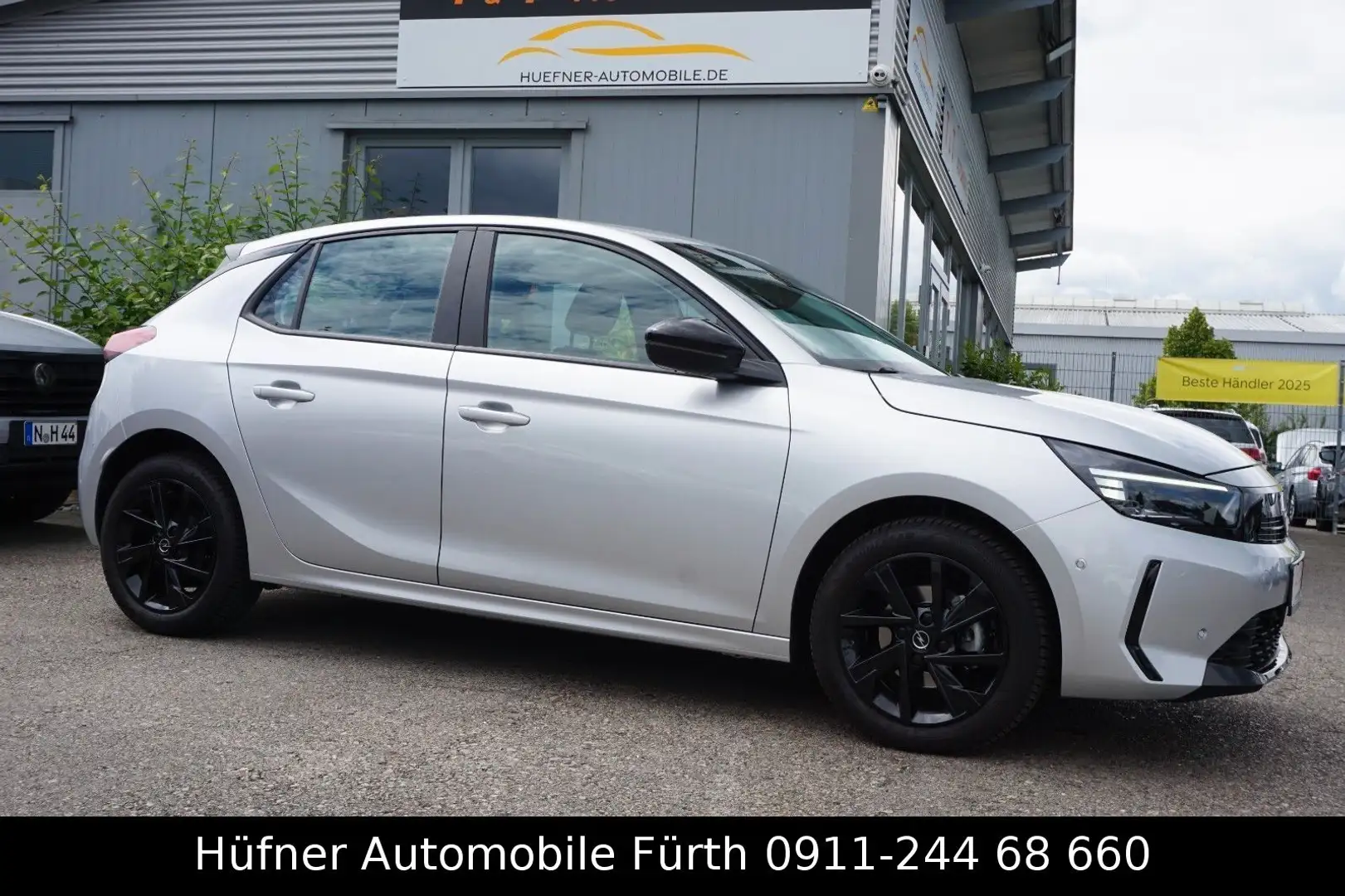 Opel Corsa F Facelift *Navi-App*PDC*Kamera*Sitzheiz.* Silber - 1