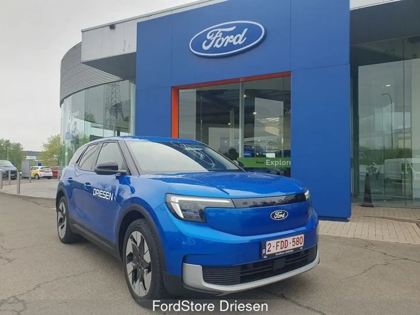 Ford Explorer 79 kWh AWD Premium 340PK Bleu - 1
