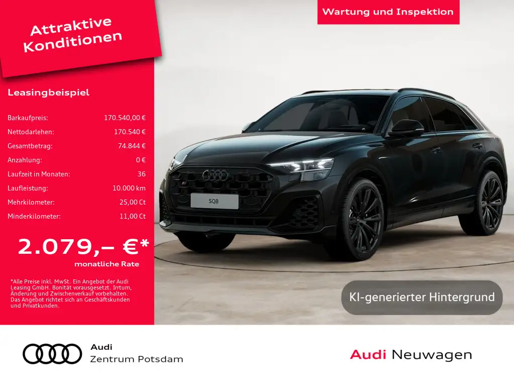 Audi SQ8 0 из Европы — купить под ключ