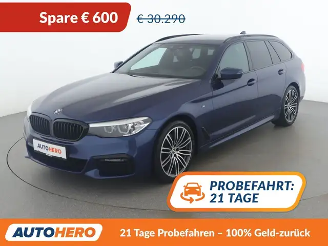 2019 BMW 5 Series in Blue for sale