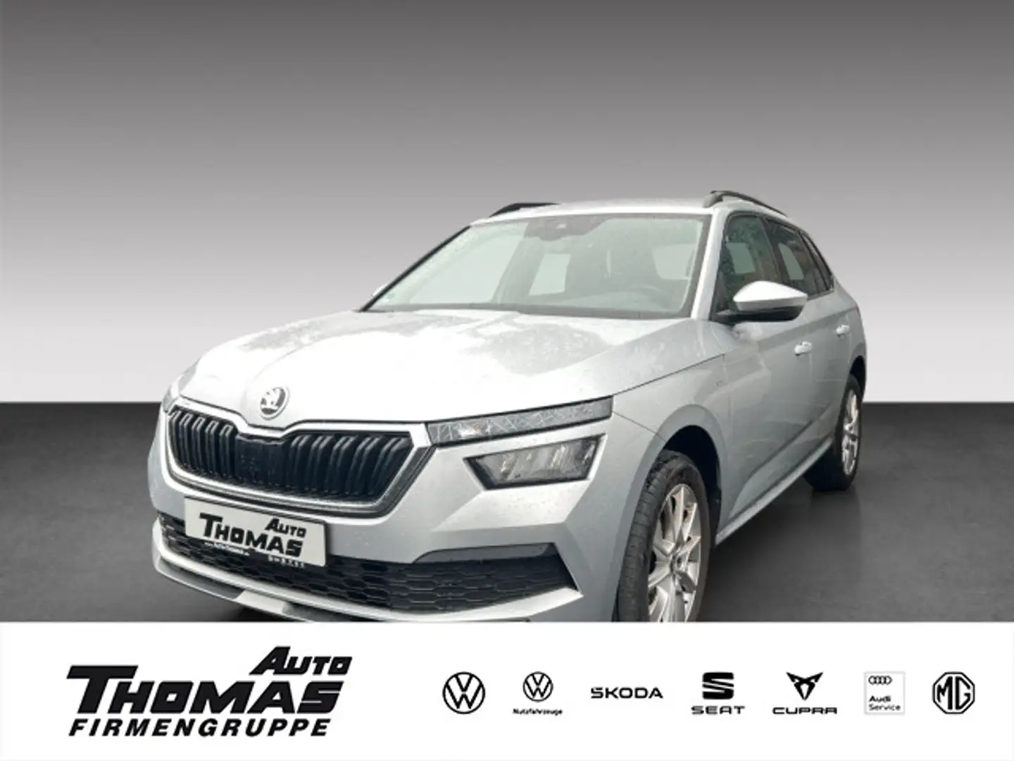 Skoda Kamiq 1.5 TSI 6-Gang Tour Stříbrná - 1