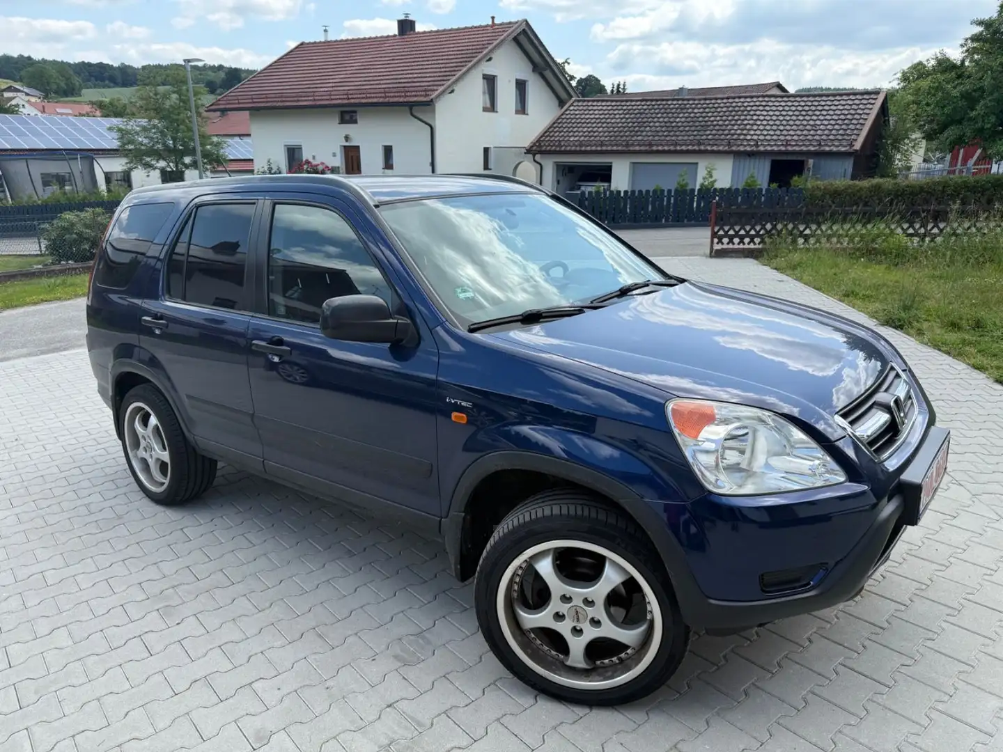 Honda CR-V 2.0i LS 4x4 Klima Top Zustand 126789 km Niebieski - 2