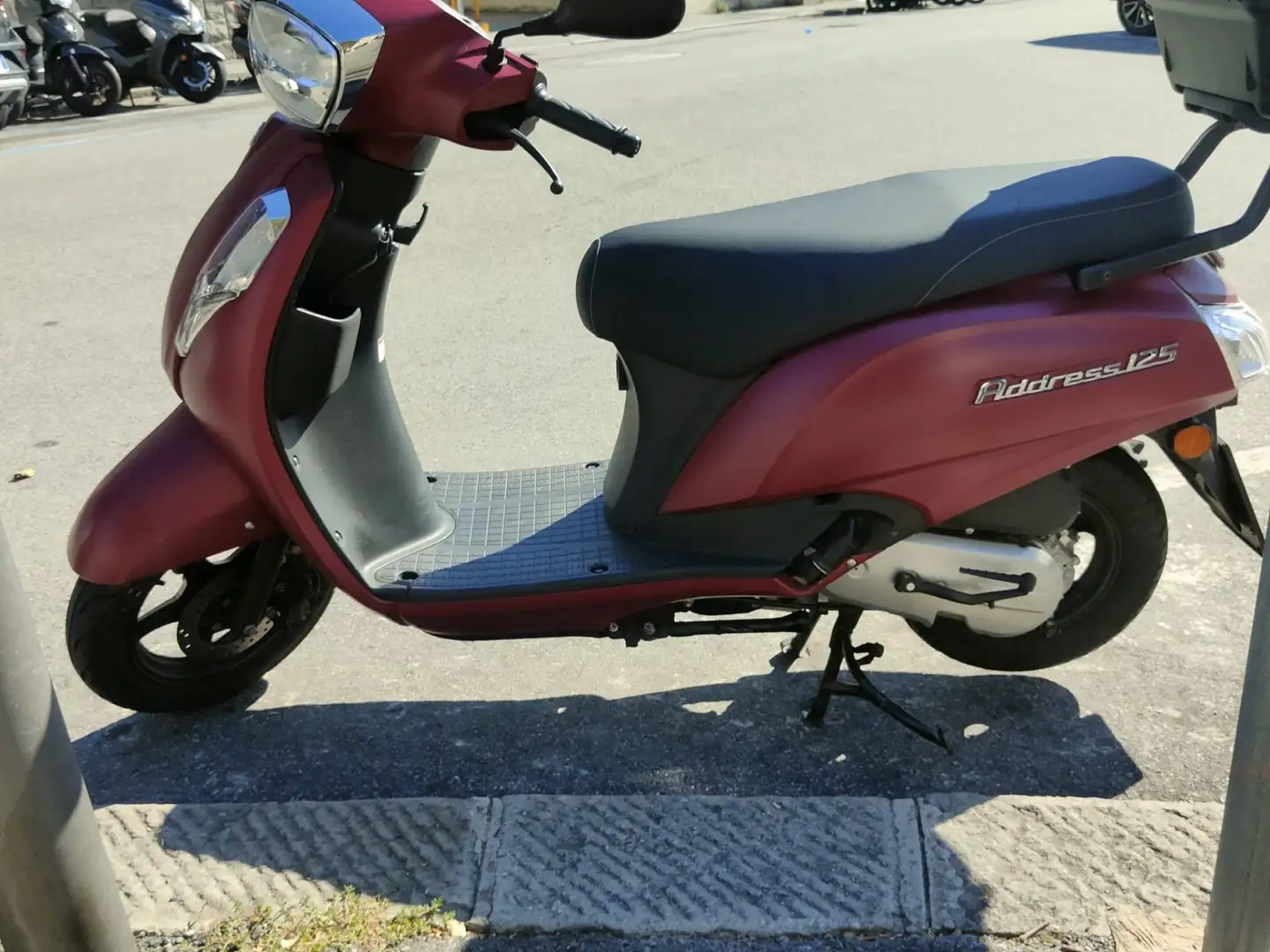 Suzuki Address 125 cc Rosso - 1