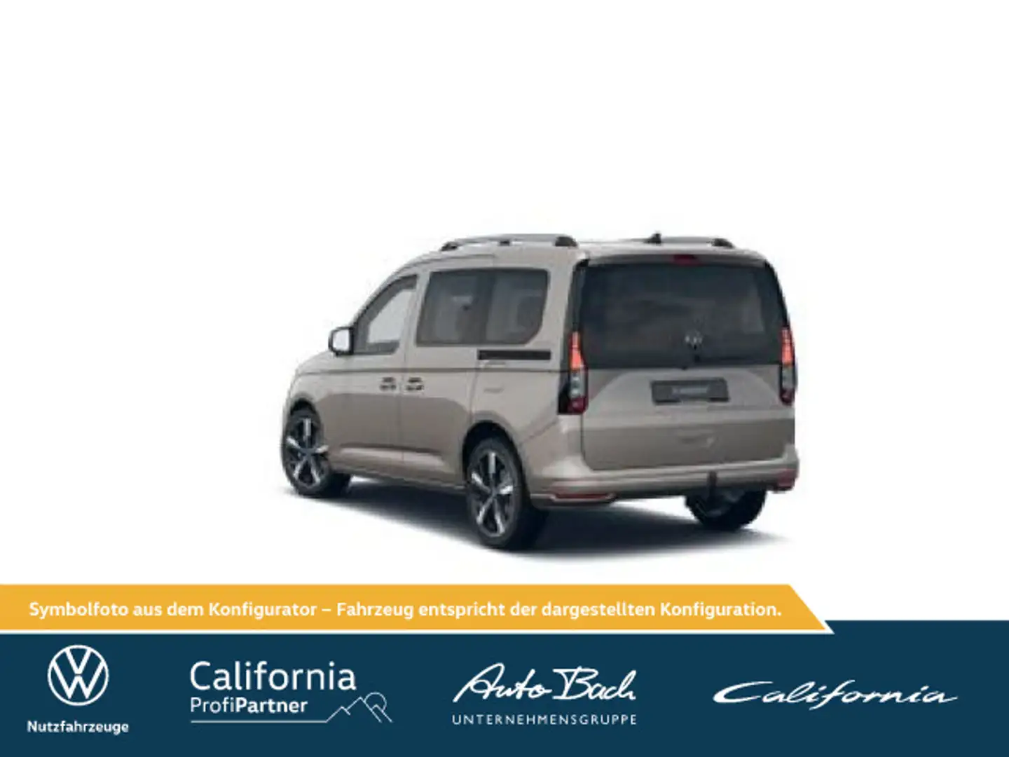 Volkswagen Caddy Life "GOAL" 1,5 l TSI DSG | LED | NAVI | A Beige - 2