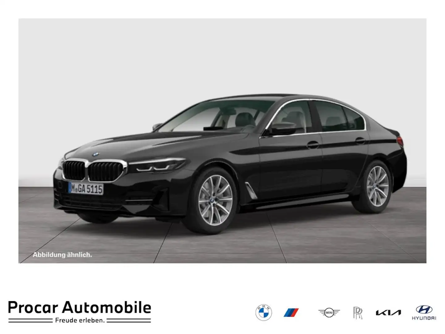 BMW 520 d Limo DA PA HuD Ambiente Sportsitze 18'' Schwarz - 1