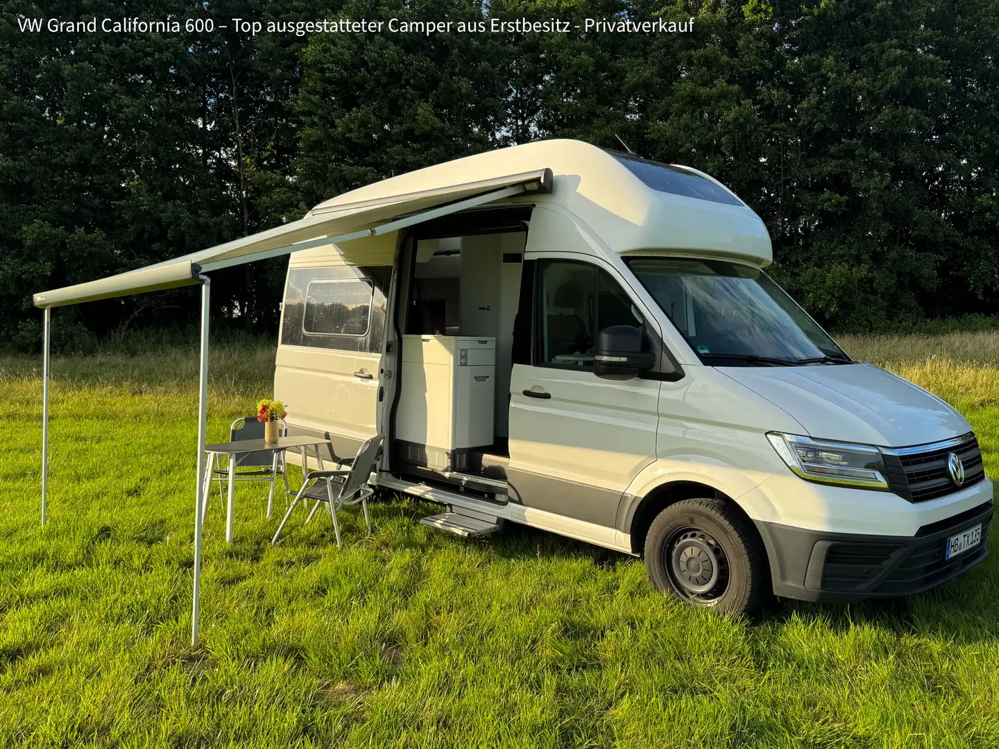 Volkswagen Grand California Grand California Autm. VA 600 Білий - 1
