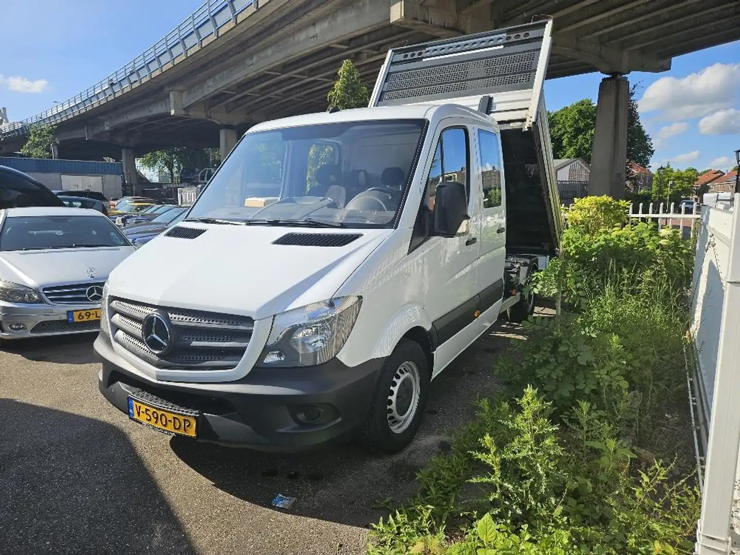 Mercedes-Benz Sprinter 313 2.2 CDI 366 DC 3 zijdige Kipper Weiß - 2