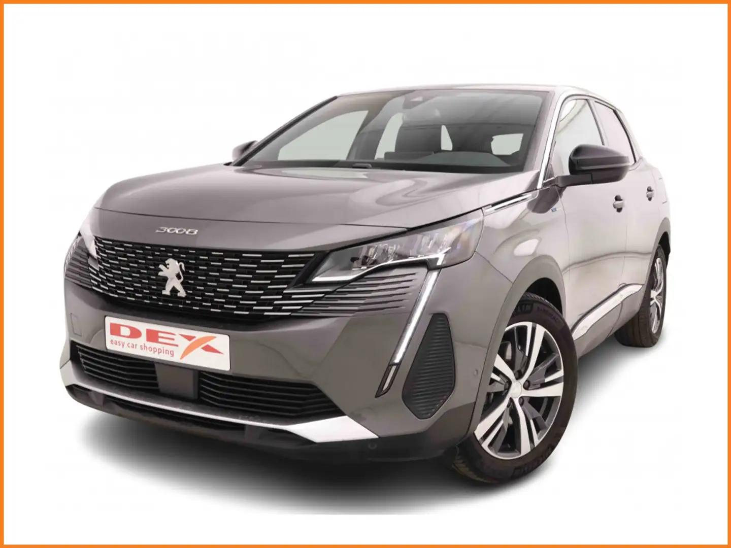 Peugeot 3008 1.6 225 PHEV Allure Pack + GPS + Cam + LED Gri - 1