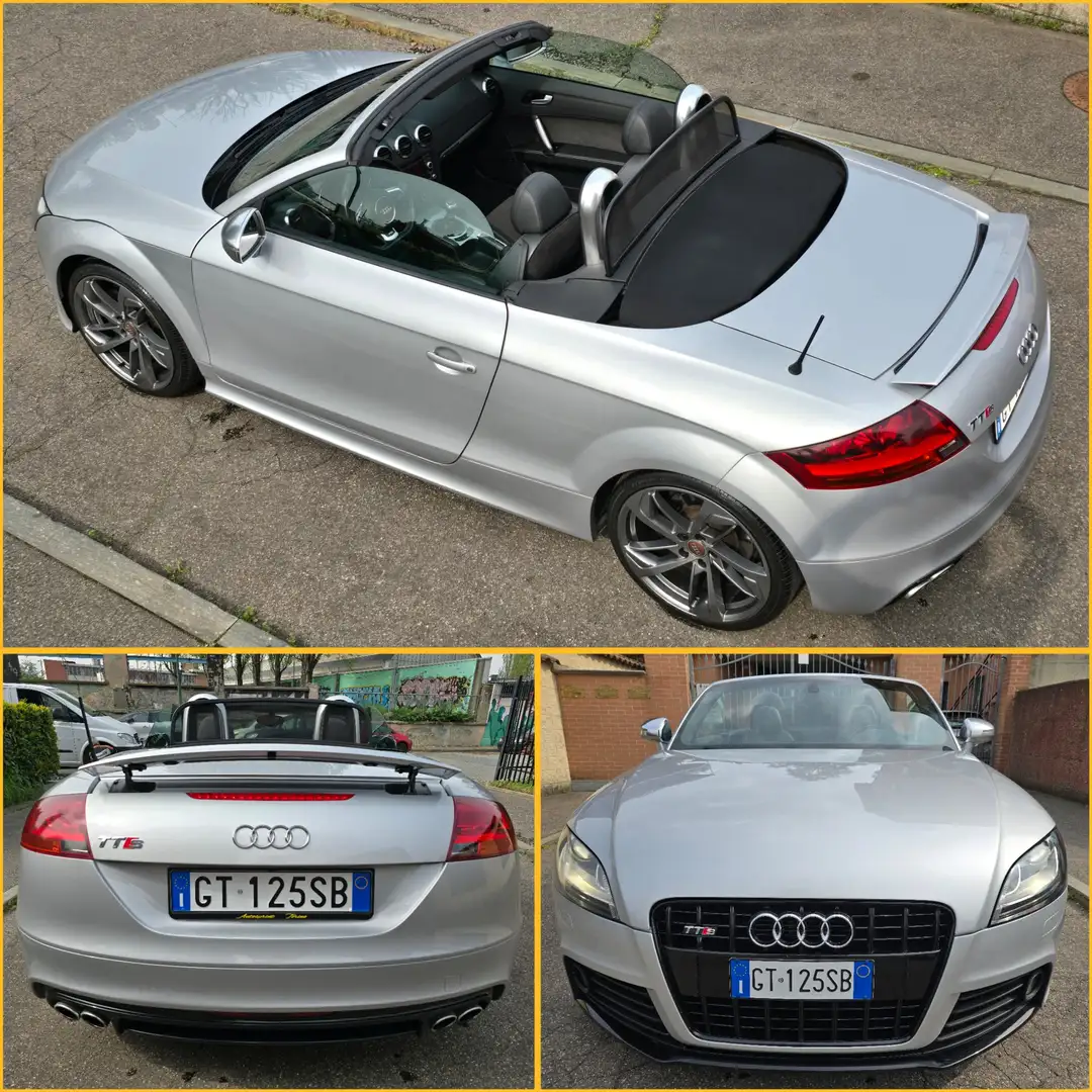 Audi TTS Roadster 2.0 tfsi quattro 272cv Silber - 2