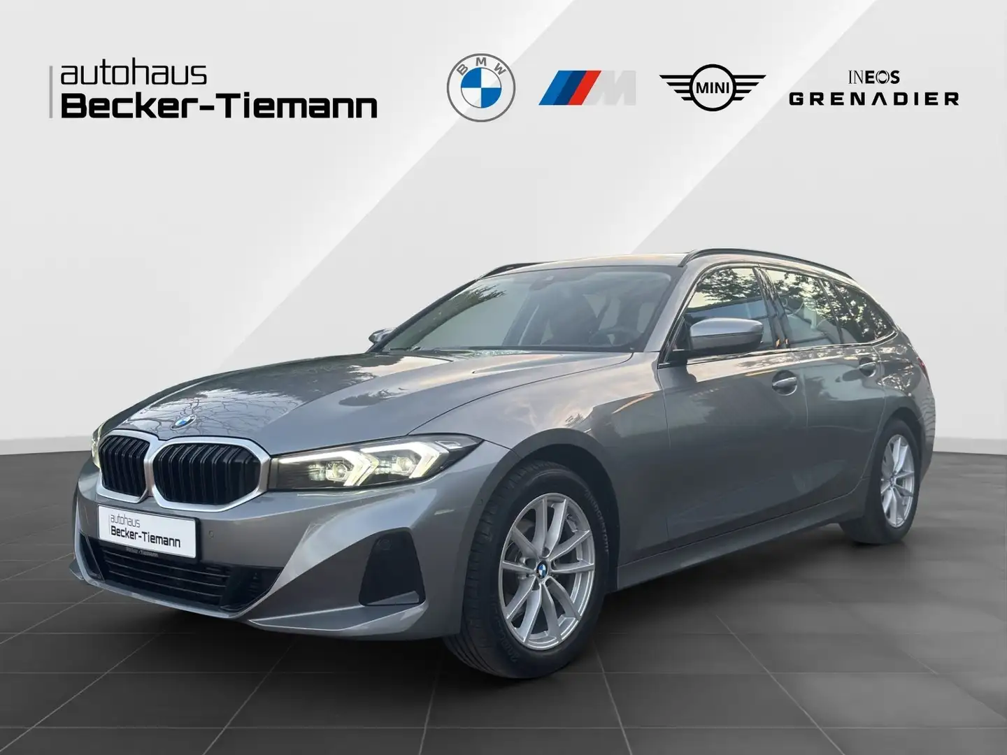 BMW 318 i Touring AHK | DAB | Klima | LiveCockpit+ | Navi Grau - 1