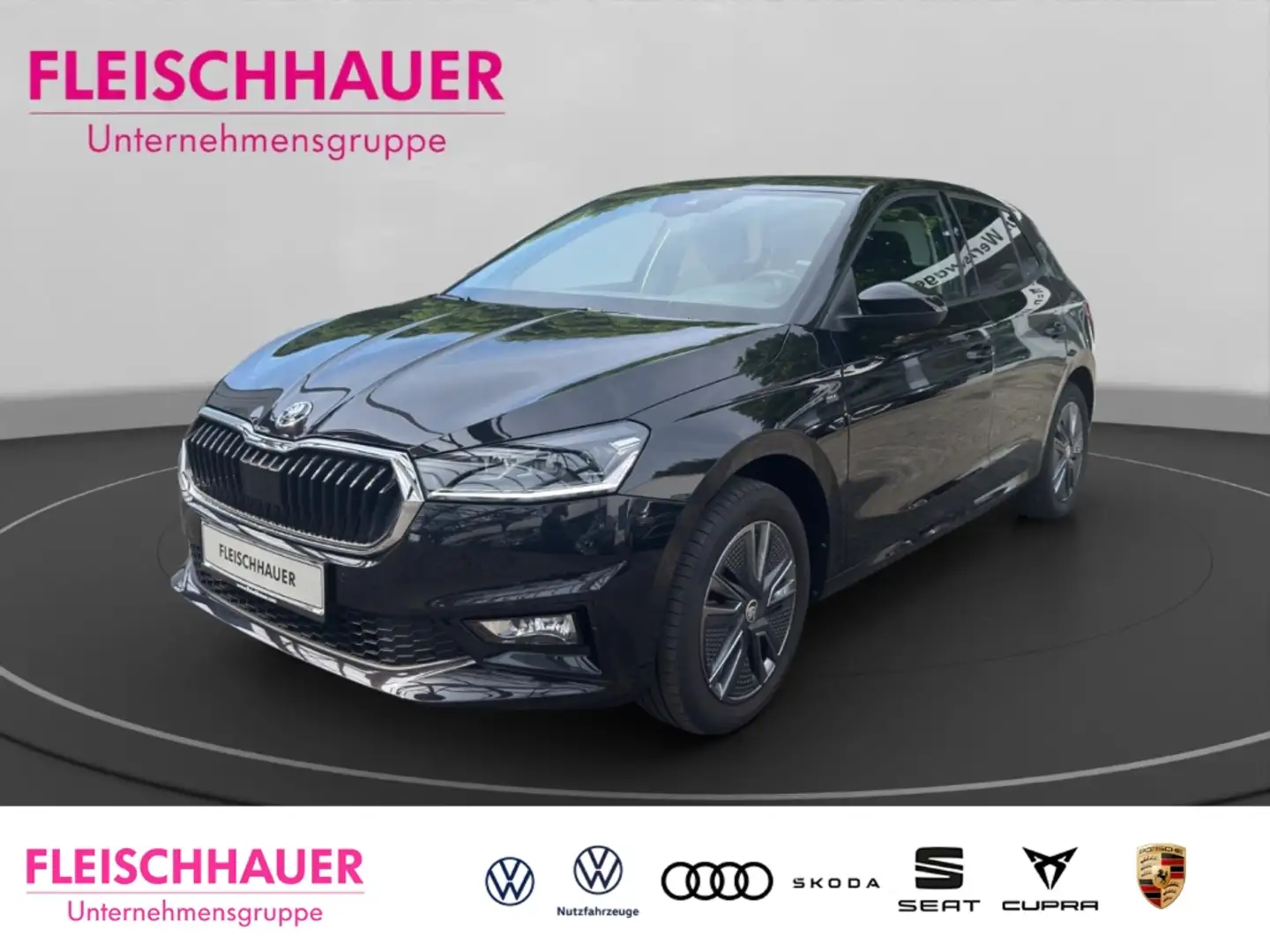 Skoda Fabia Drive 1.0 TSI LED Apple CarPlay  Mehrzonenklima Fa Schwarz - 1