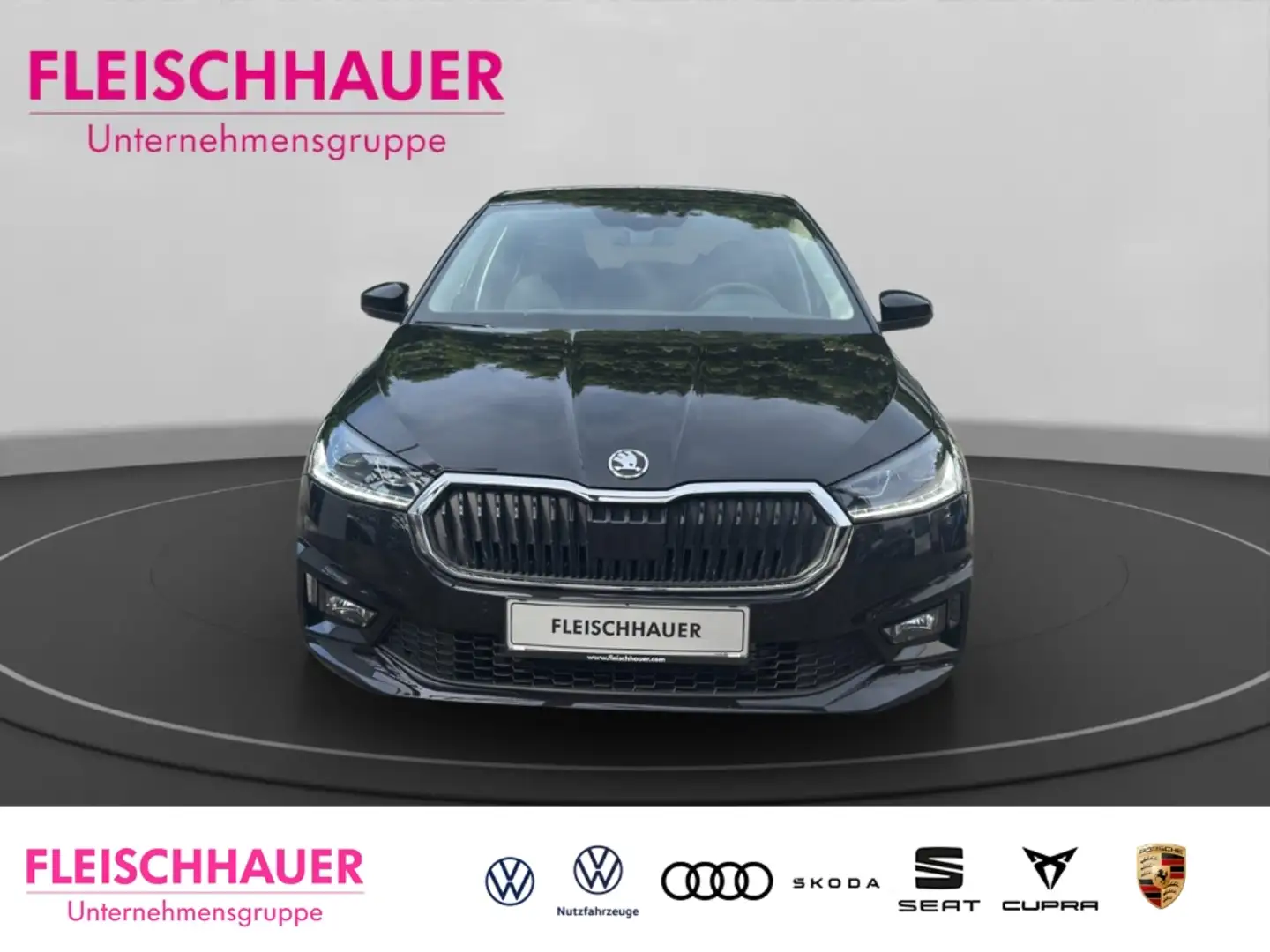 Skoda Fabia Drive 1.0 TSI LED Apple CarPlay  Mehrzonenklima Fa Schwarz - 2