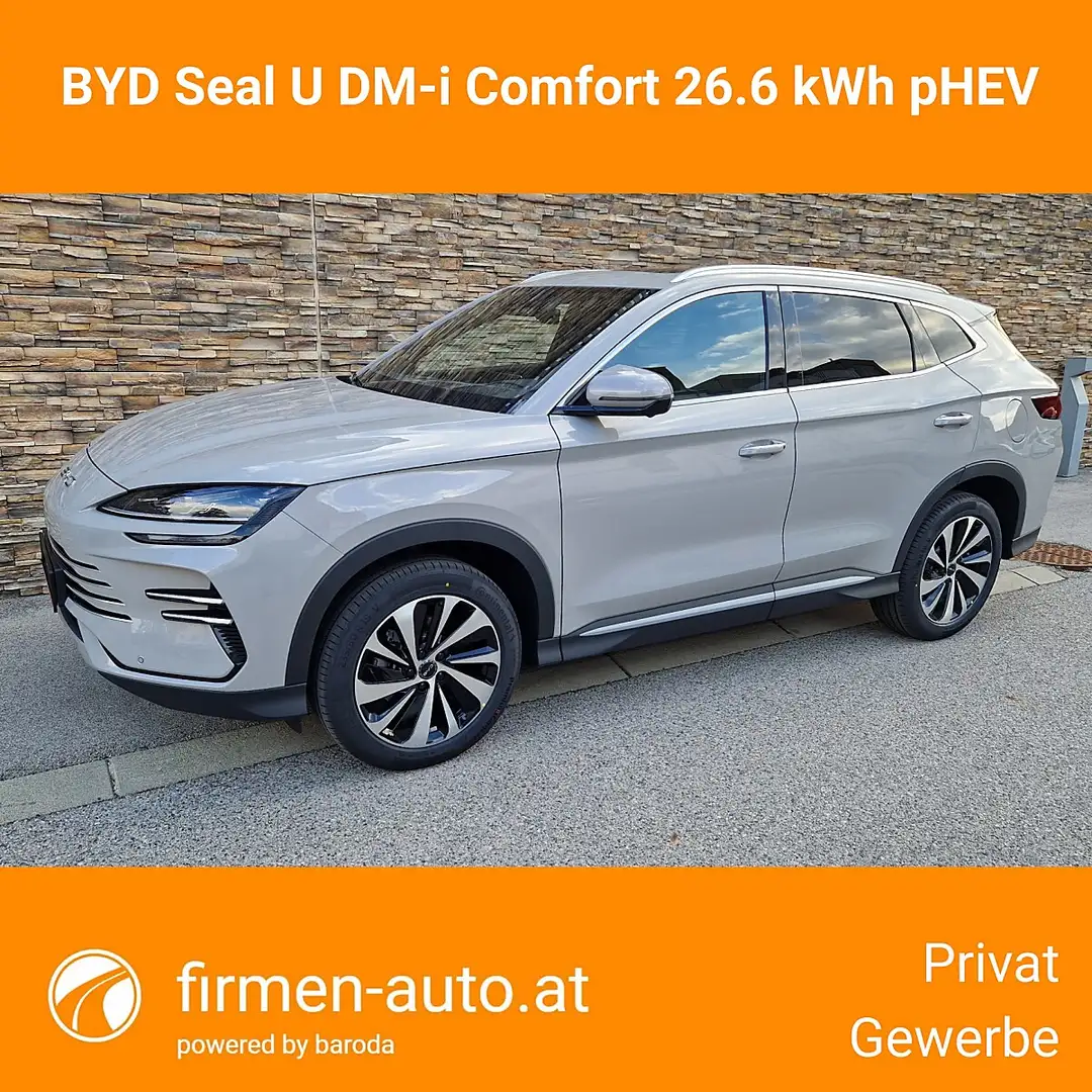 BYD Seal U DM-i PHEV 26,6kWh Comfort Österreich Paket ! Ab... Grau - 1
