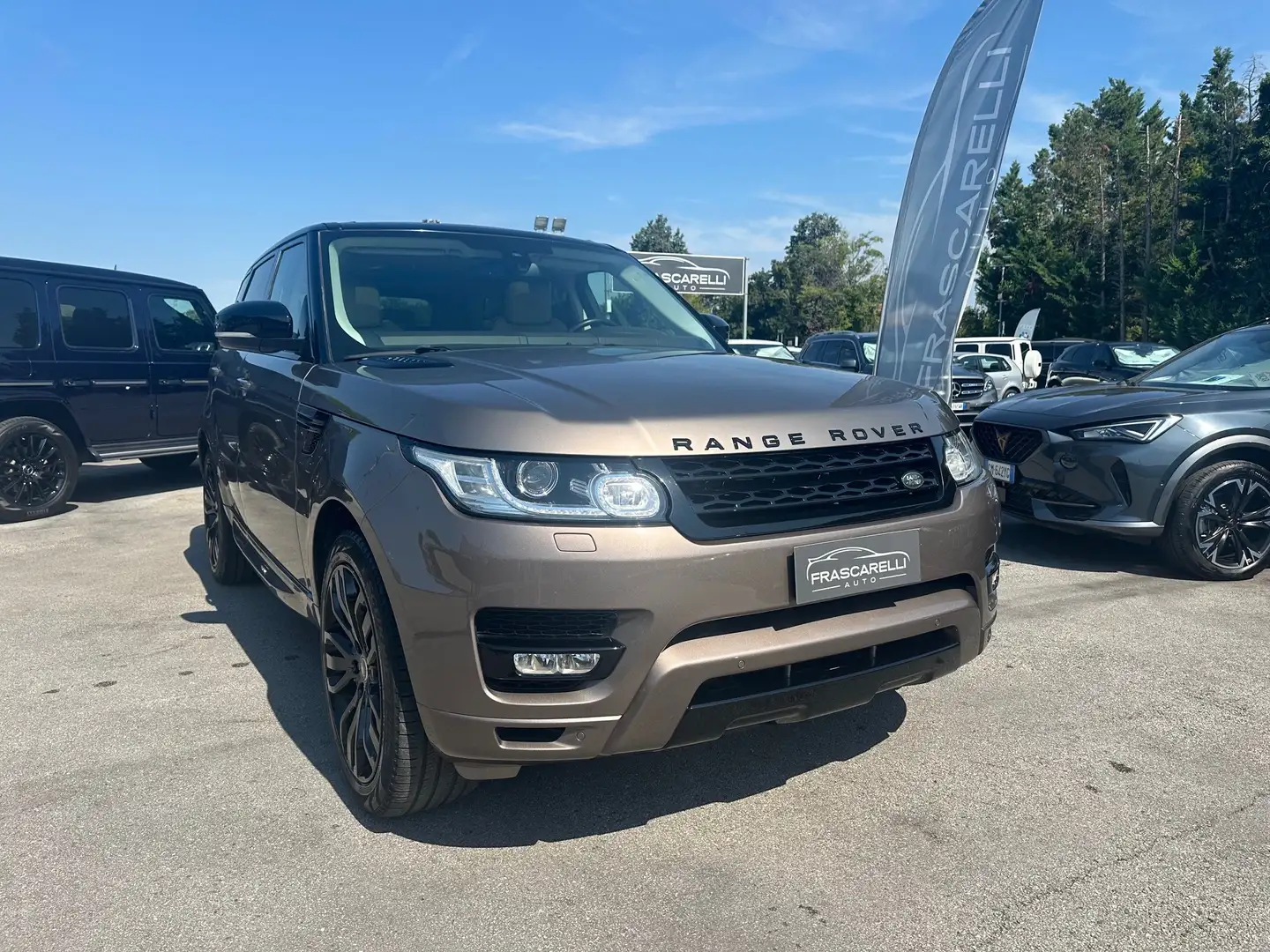Land Rover Range Rover Sport 3.0 sdV6 HSE 306cv auto /TETTO/KM DOC. /FULL Marrone - 1