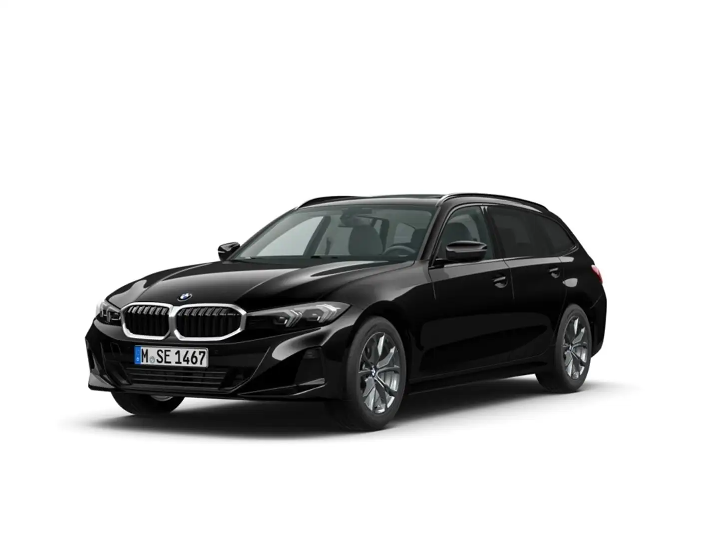BMW 320 i Touring Park-Assistent AHK-klappbar El. Panodach Schwarz - 1