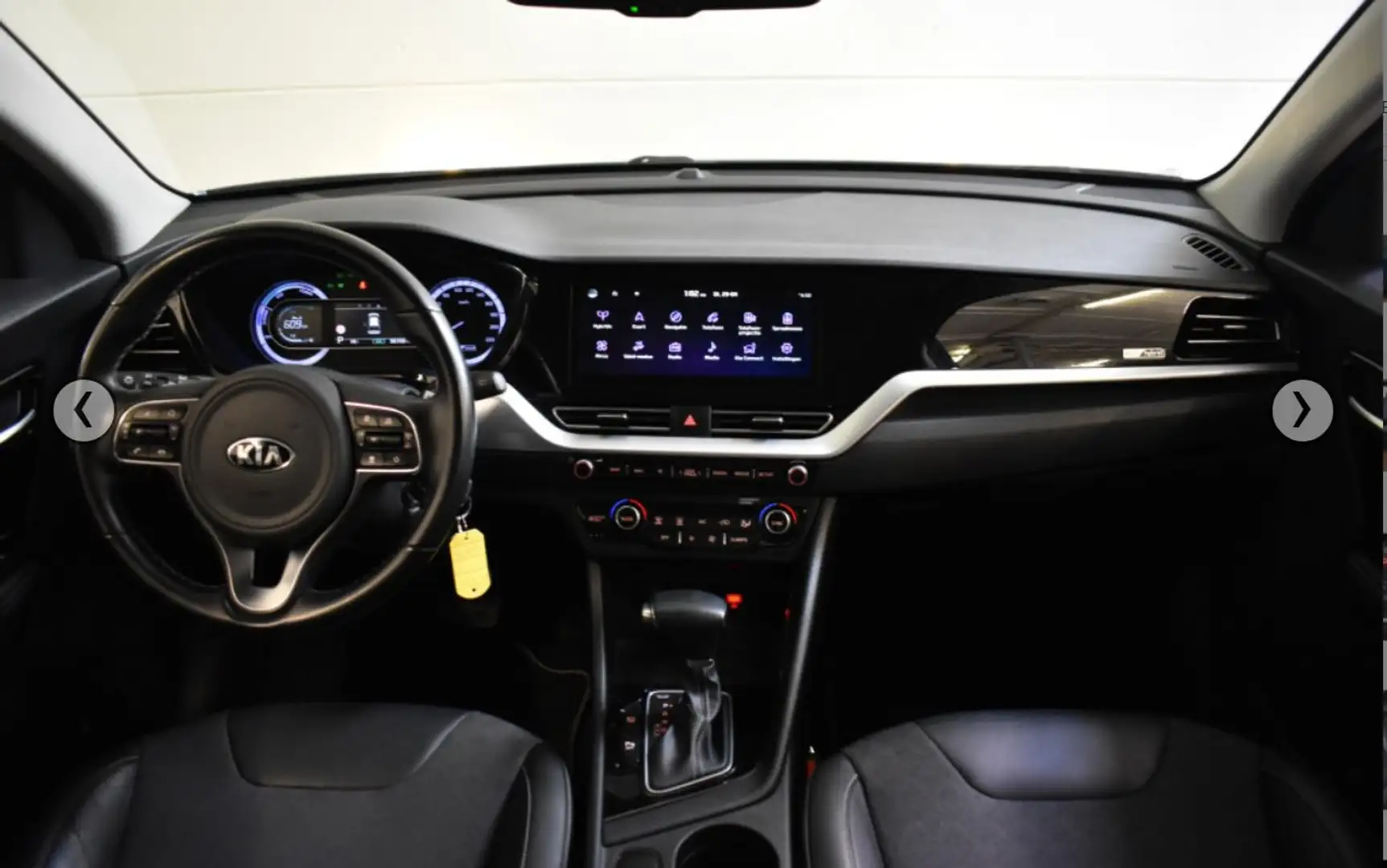 Kia Niro 1.6 GDi Hybrid DynamicLine LEDER/NAVI/CAMERA/TREKH Blauw - 2