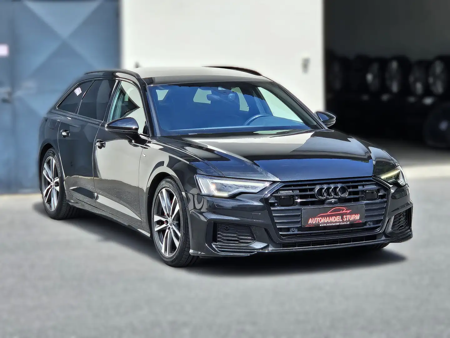 Audi A6 Avant 50TDI qu. sport Sline black tip. *Luft*B&O* Gris - 2