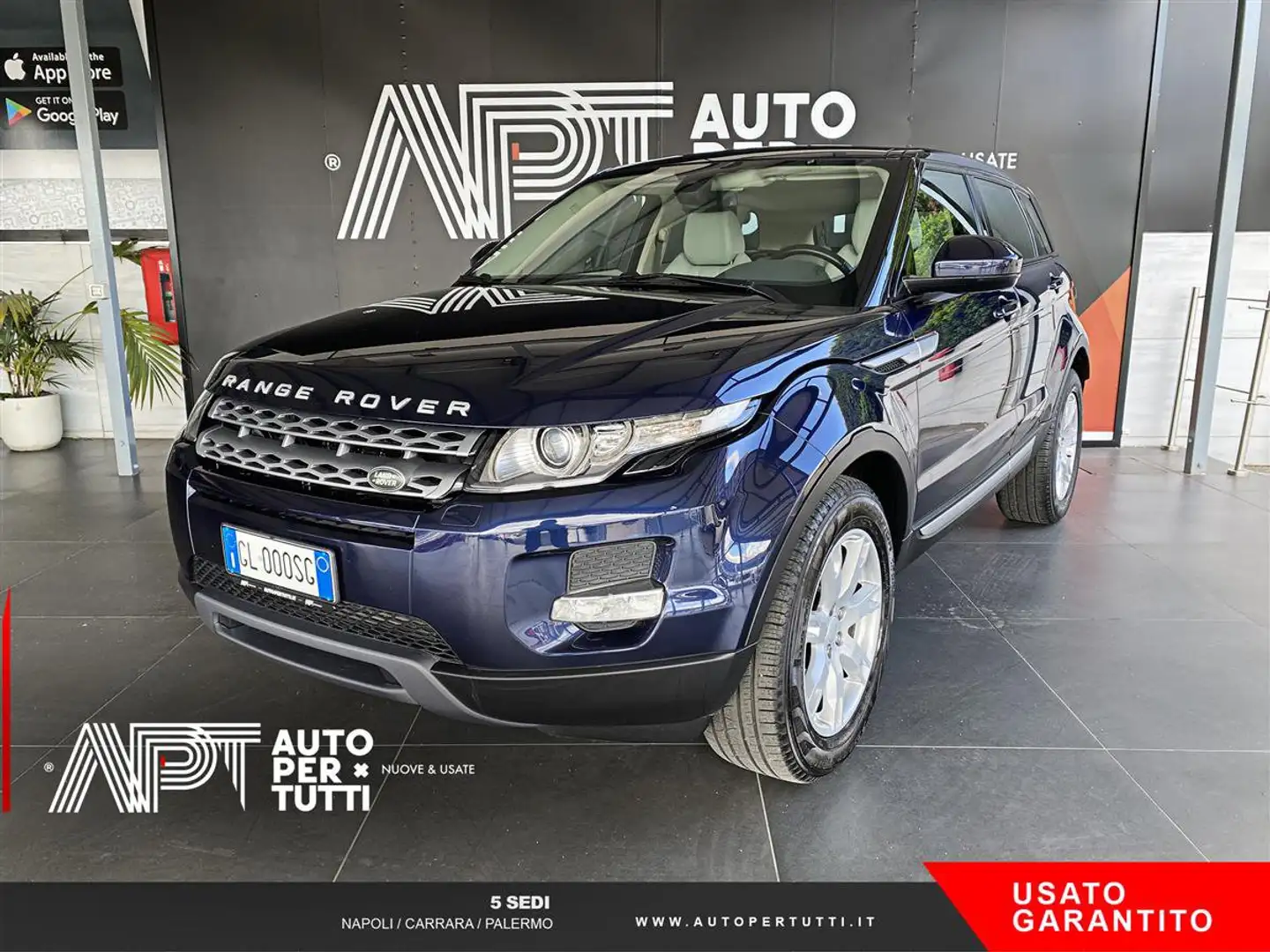 Land Rover Range Rover Evoque Evoque 2.2 td4 Prestige 150cv 5p auto 9m Kék - 1