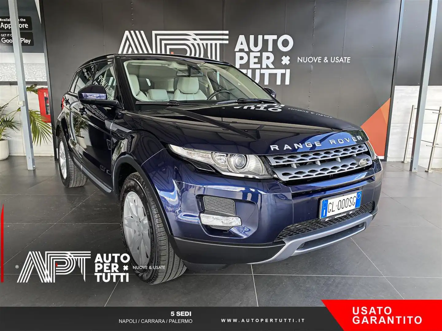 Land Rover Range Rover Evoque Evoque 2.2 td4 Prestige 150cv 5p auto 9m Kék - 2
