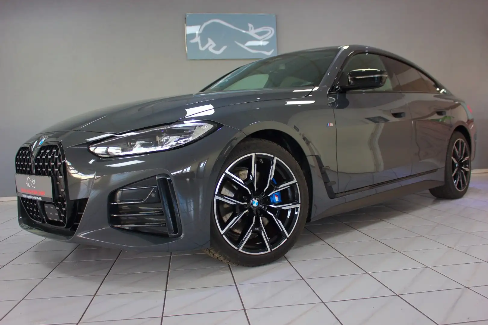 BMW 420 420dA xDrive GC M Sport~DEUTSCH+UNFALLFREI+CURV Grau - 1