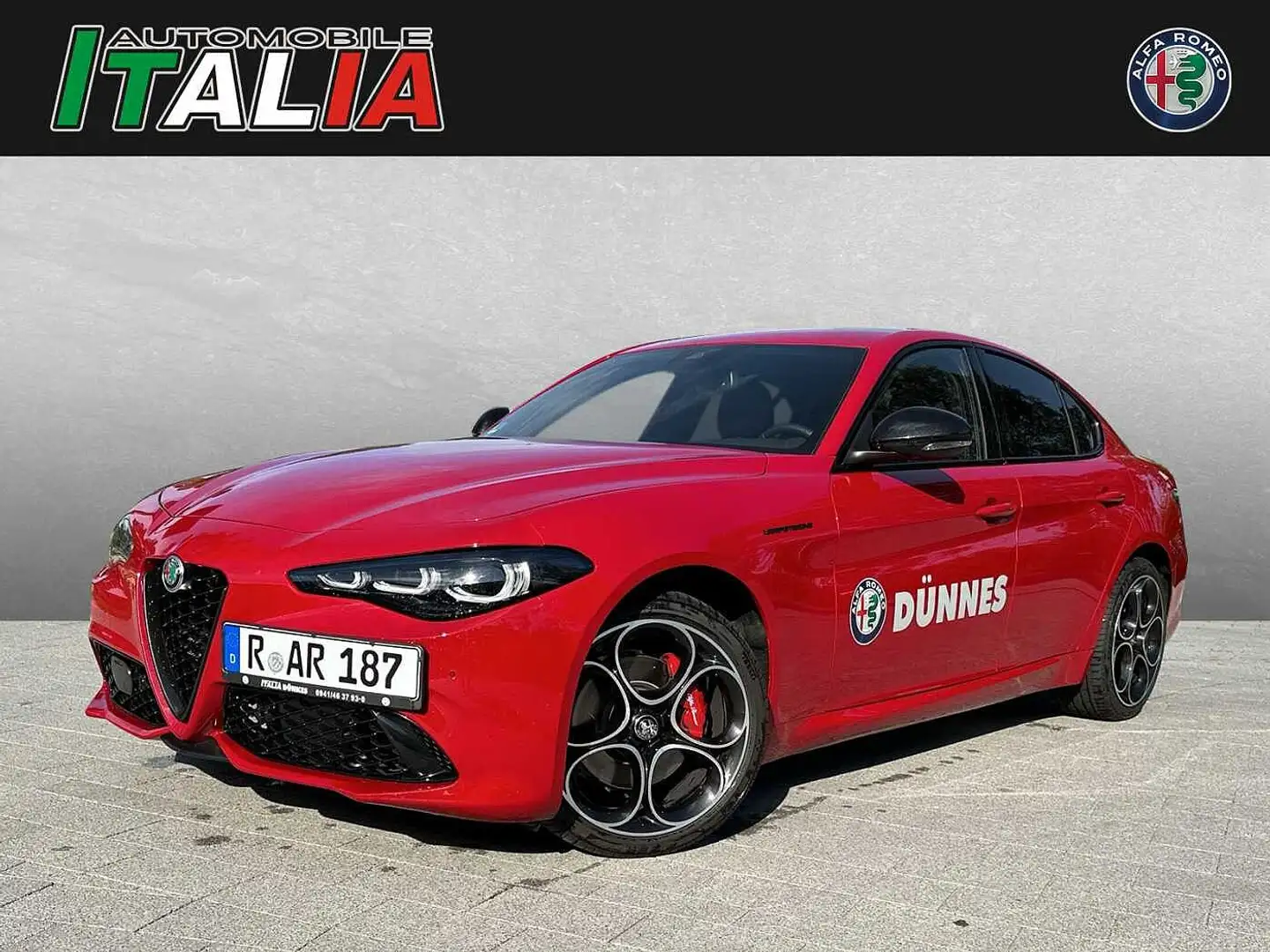 Alfa Romeo Giulia Competizione 2.0 Turbo 16V AT8-Q4 Rot - 1