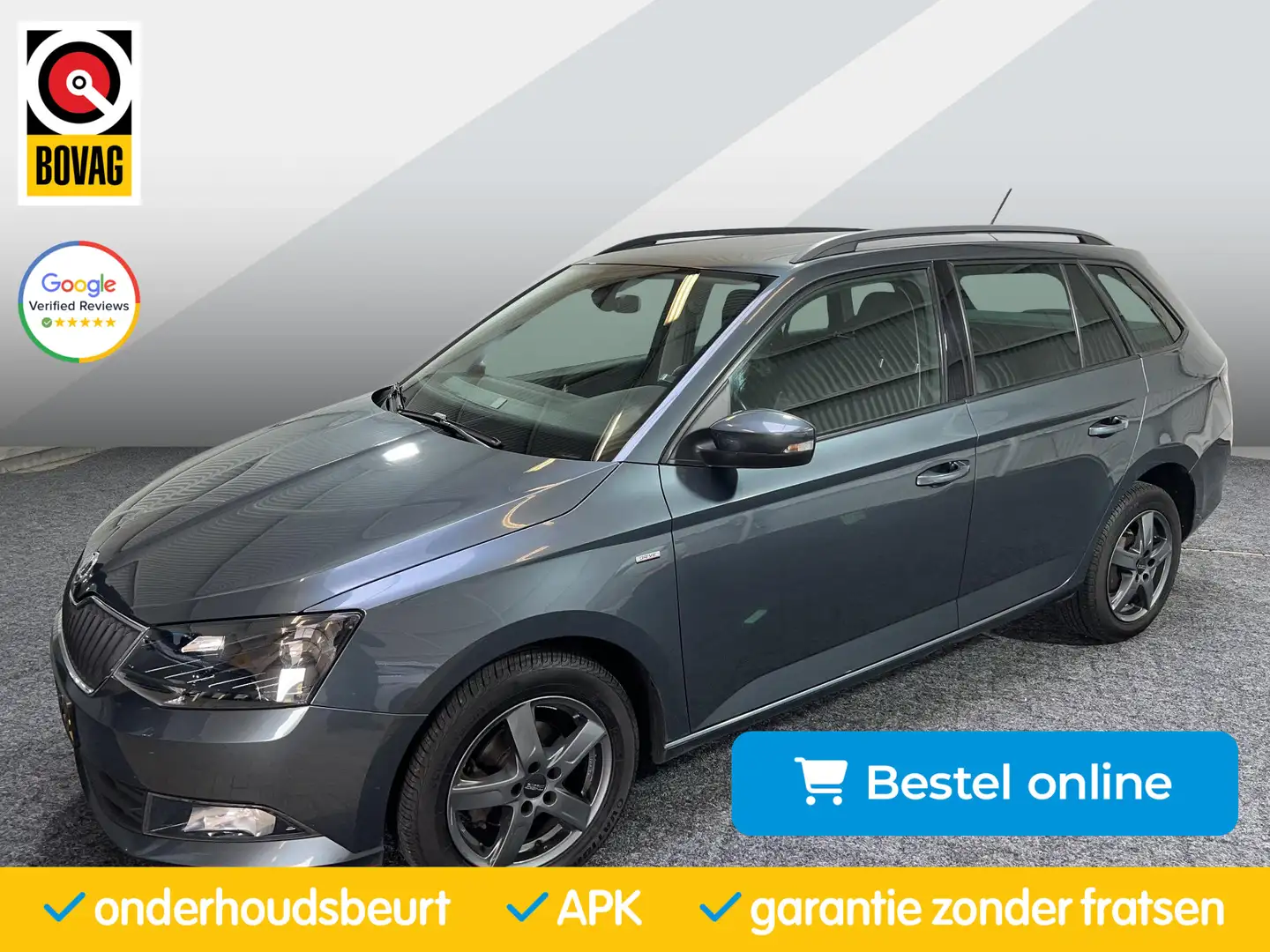 Skoda Fabia Combi 1.0 TSI Drive Grijs - 1