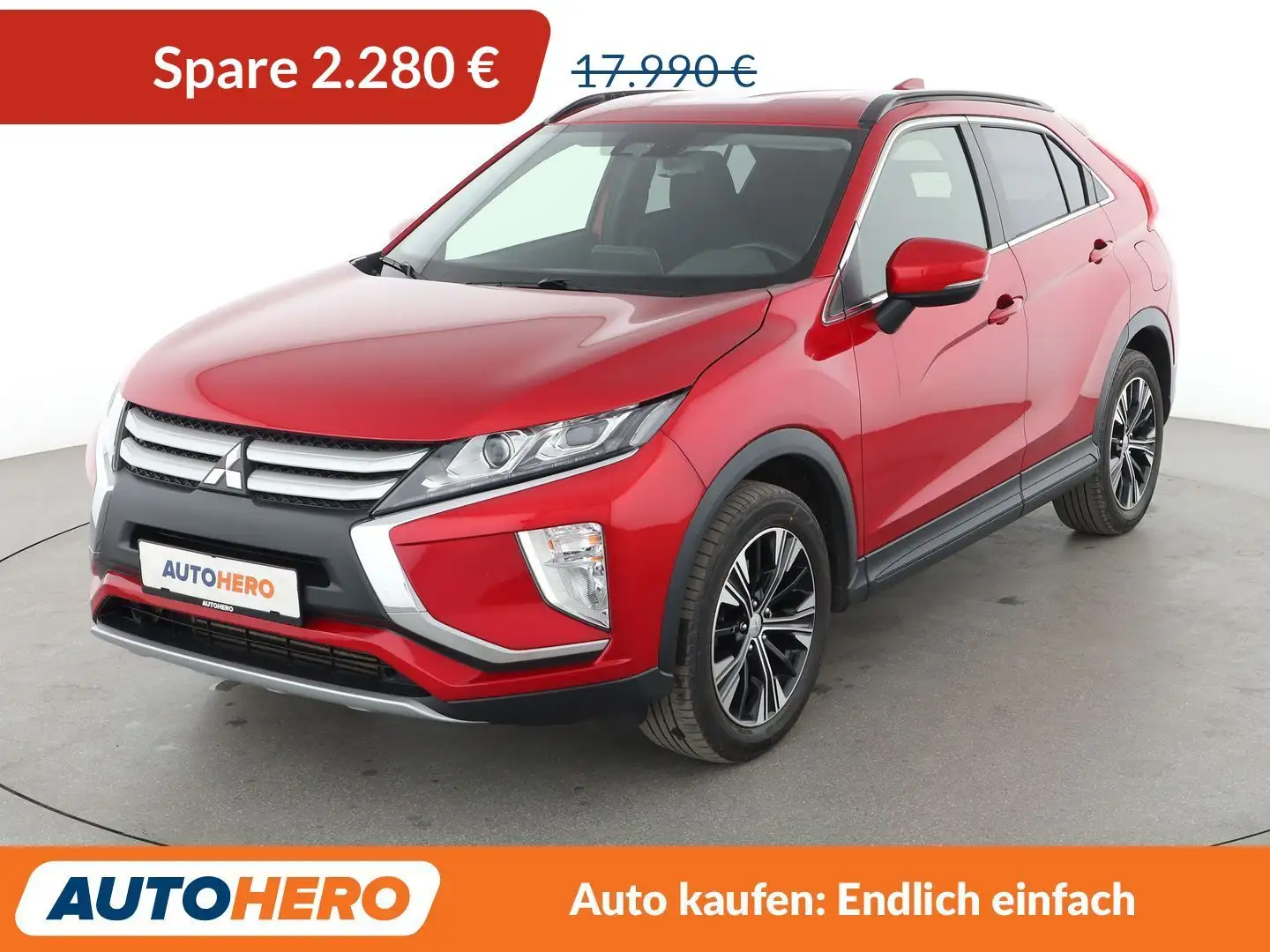 Mitsubishi Eclipse Cross 1.5 T-MIVEC Diamant Edition 2WD Aut.*LED*TEMPO*CAM Rot - 1