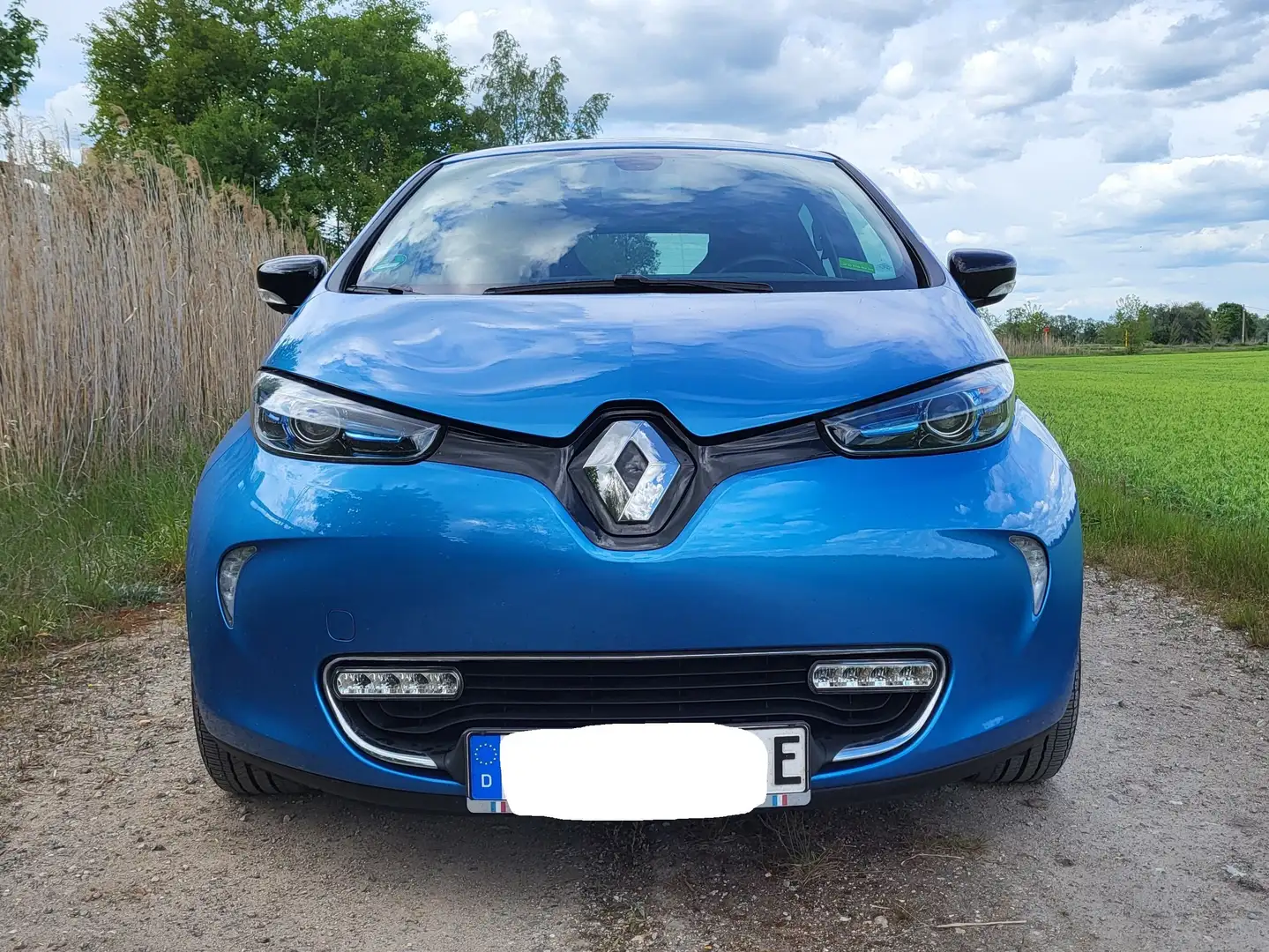 Renault ZOE RESERVIERT ZOE (mit Mietbatterie) 41 kwh Limited Blau - 2