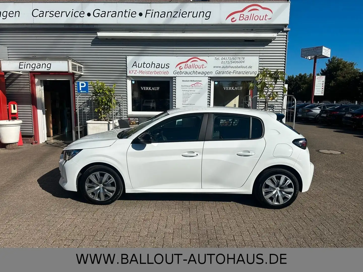 Peugeot 208 Active Pack*2.HAND*KLIMA*SHZ*SPUR*TEMPO* Weiß - 1