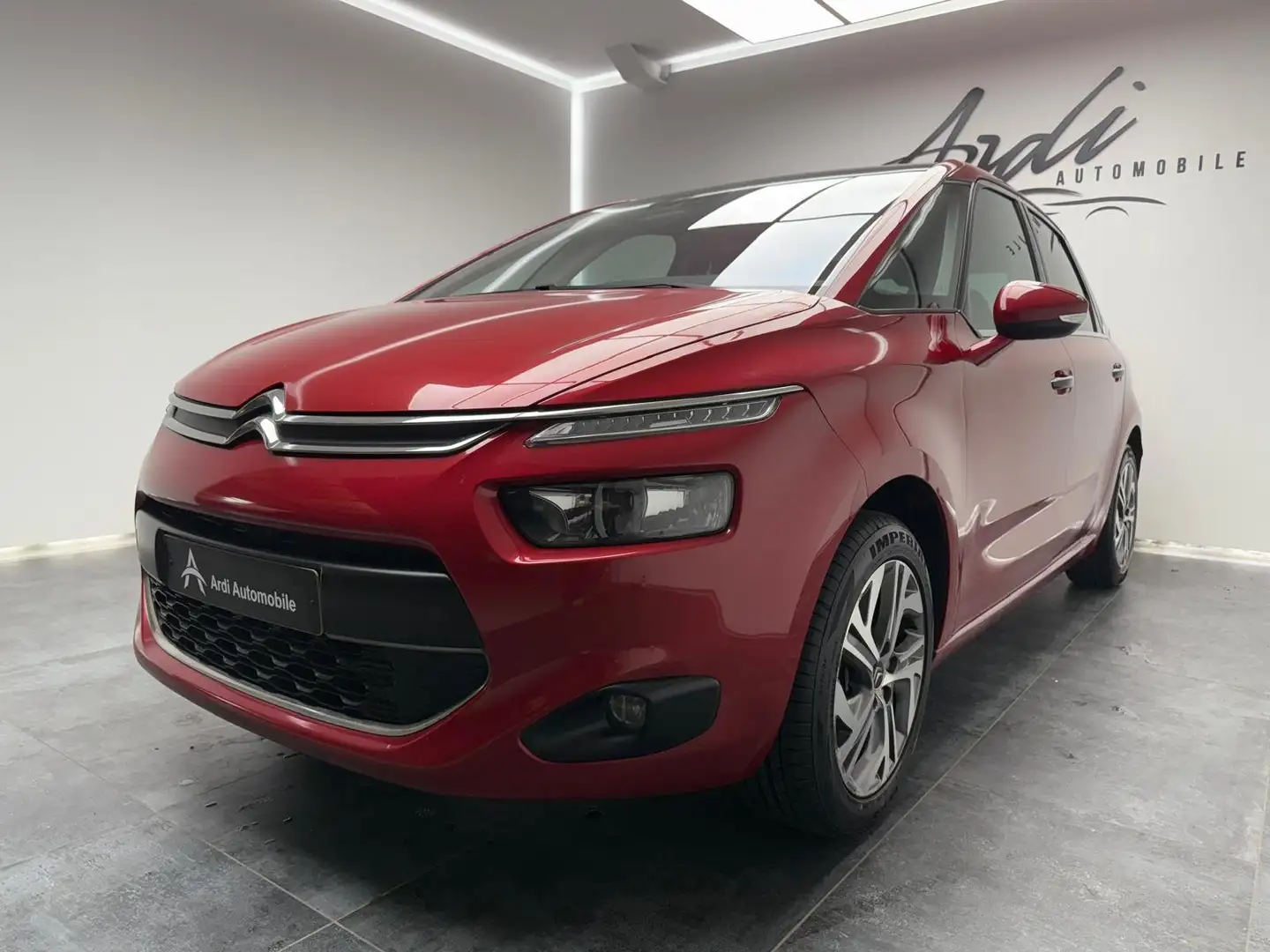 Citroen C4 Picasso 1.2 *GARANTIE 12 MOIS*CAMERA*GPS*AIRCO*LED* Rouge - 1