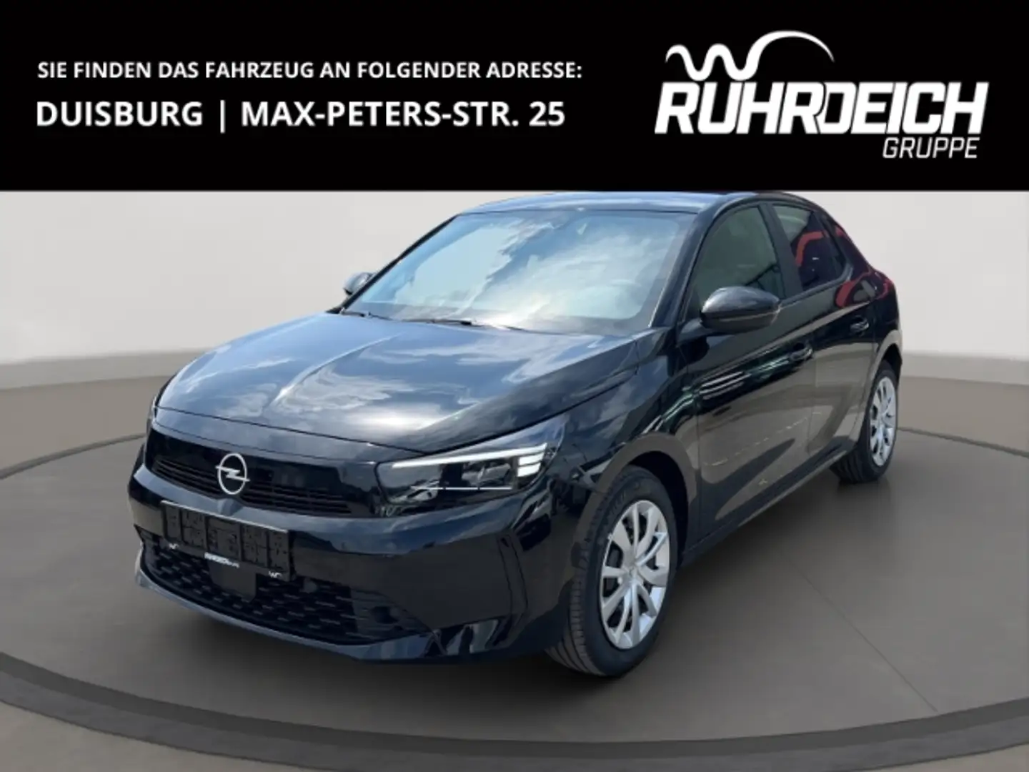Opel Corsa F Edition 1.2 Turbo LED CarPlay DAB SHZ PDC Apple Noir - 1