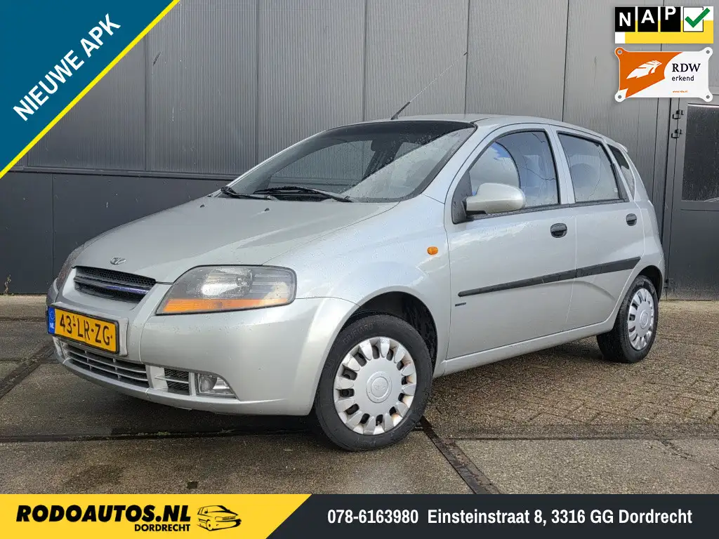 Chevrolet Kalos 2003 из Европы — купить под ключ