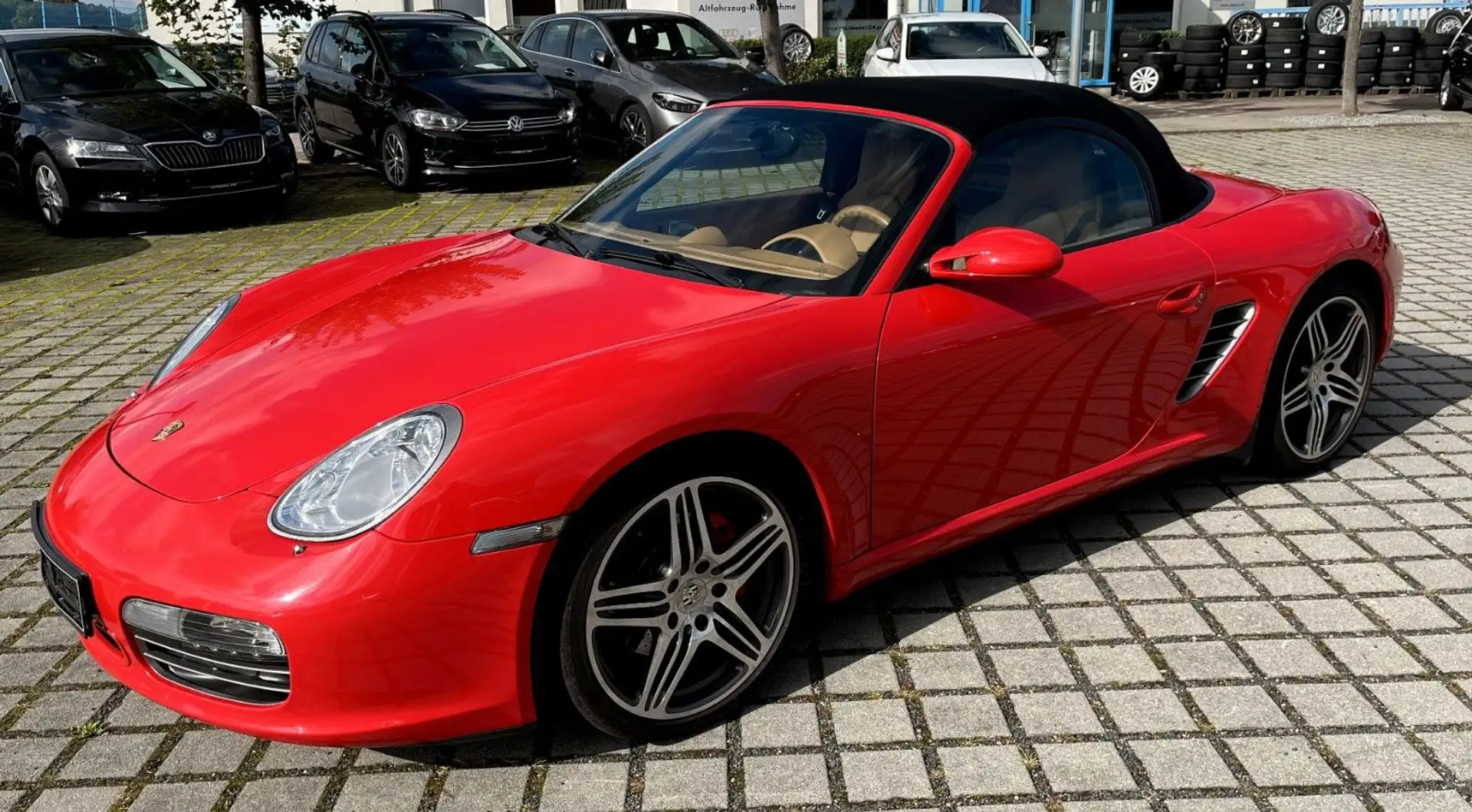 Porsche Boxster S Aut.|Sport-Chrono|Bi-Xenon|SHZ Rot - 1