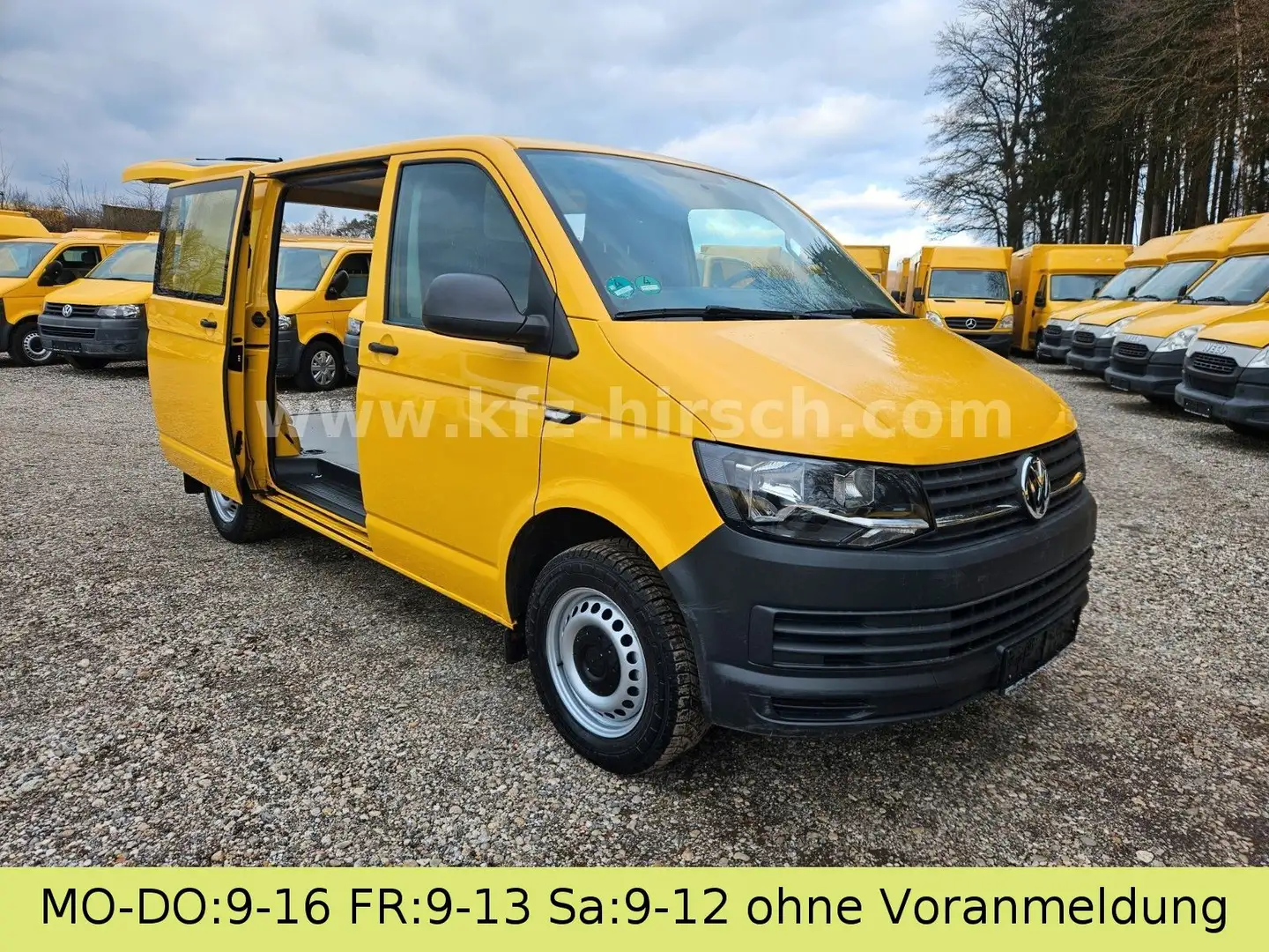 Volkswagen T6 Transporter 2.0TDI 2xSchiebetüre Werkstattgf. Jaune - 1