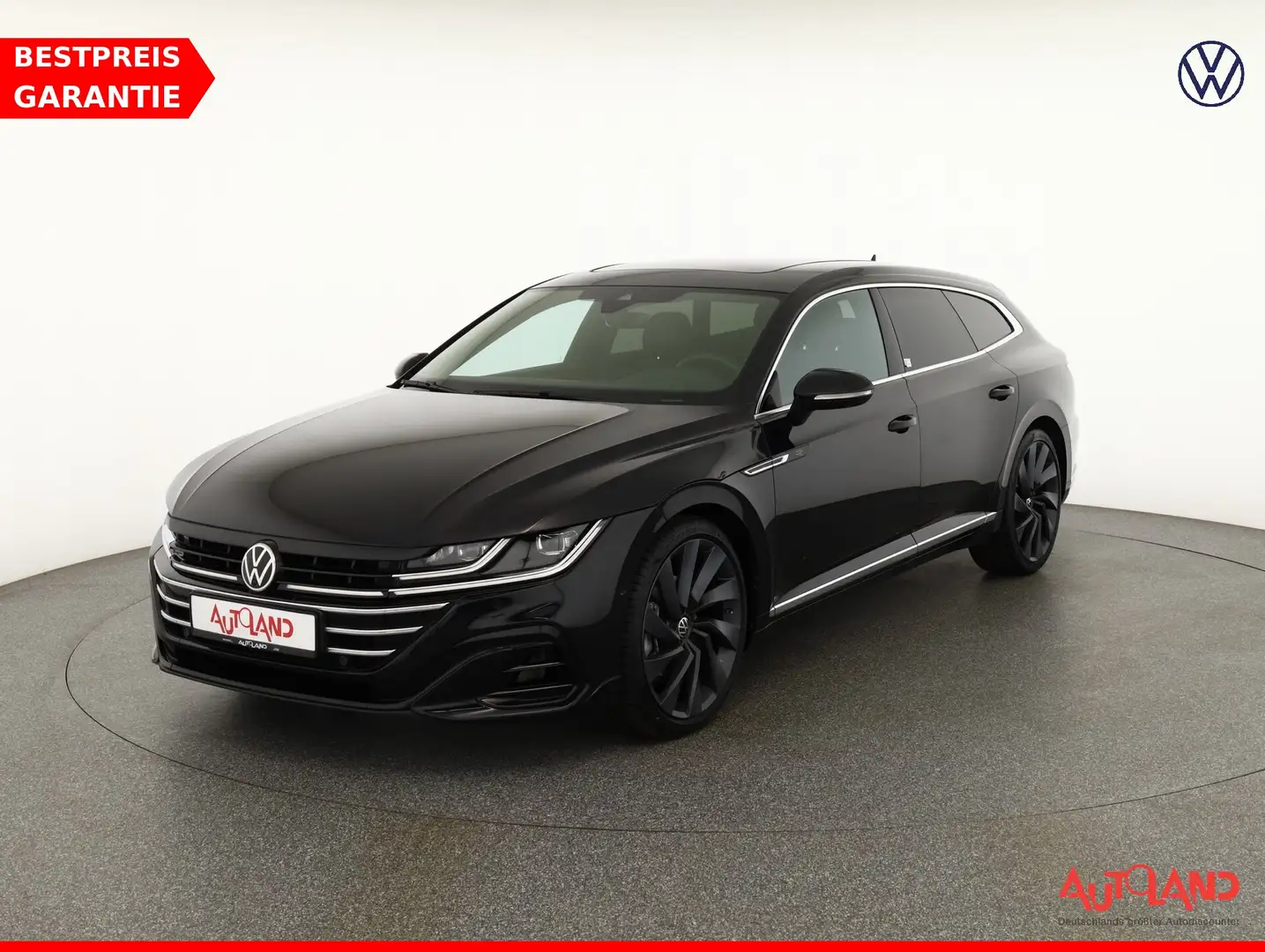 Volkswagen Arteon SB 2.0 TDI 4M R-Line LED Navi ACC 360° Noir - 1