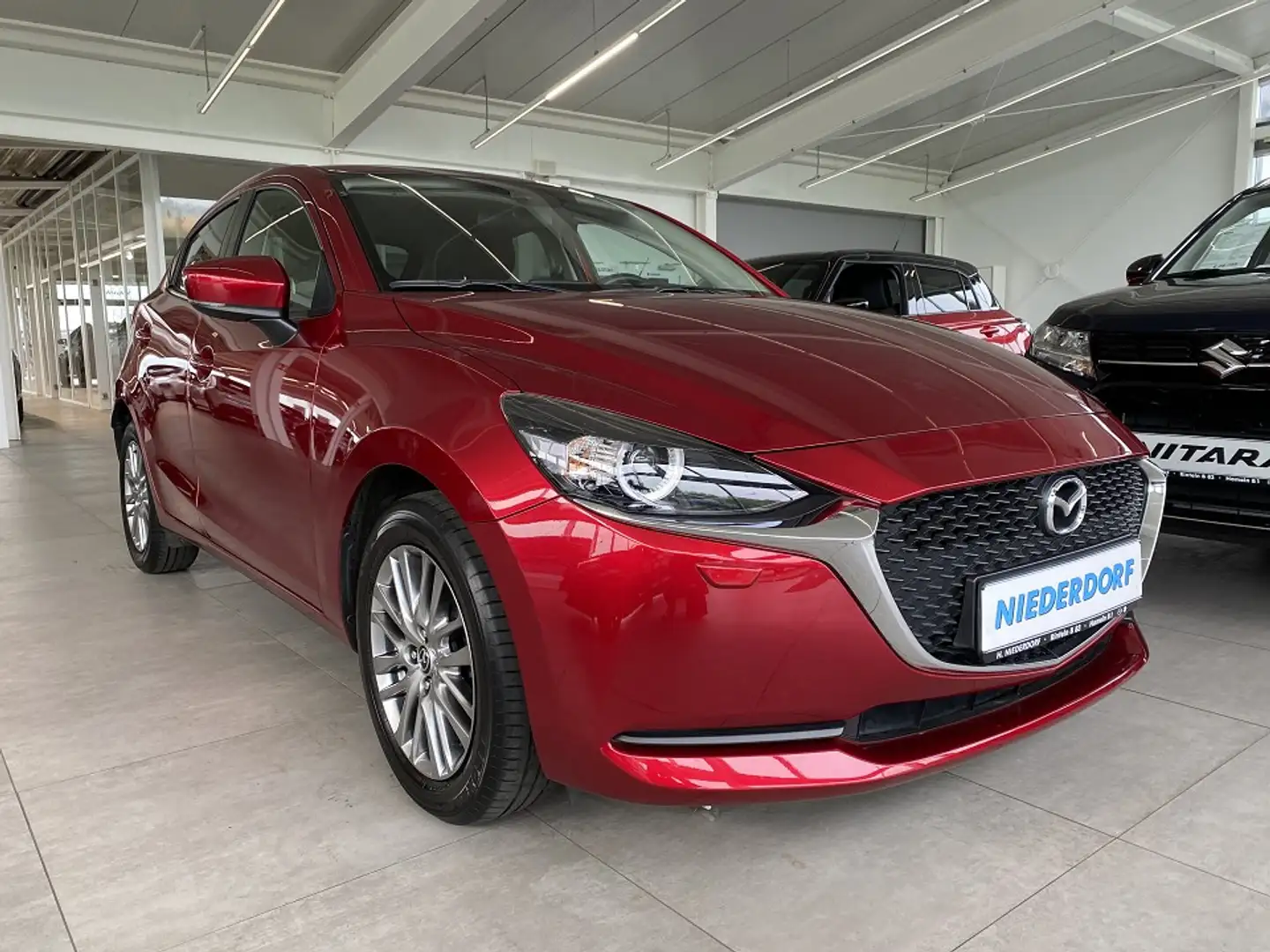 Mazda 2 1.5 Kizoku SHZ, LHZ, Kamera, Alu Rot - 1