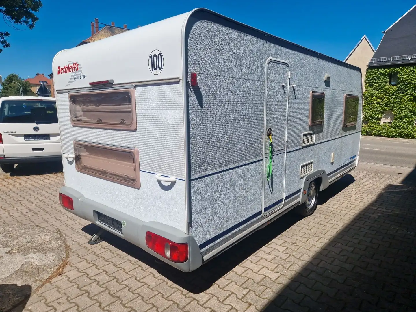 Dethleffs New Line Etagenbett, Vorzelt/Sonnensegel,Klima Beige - 1