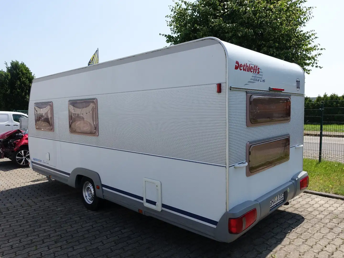 Dethleffs New Line Etagenbett Tüv/Gas neu Beige - 2