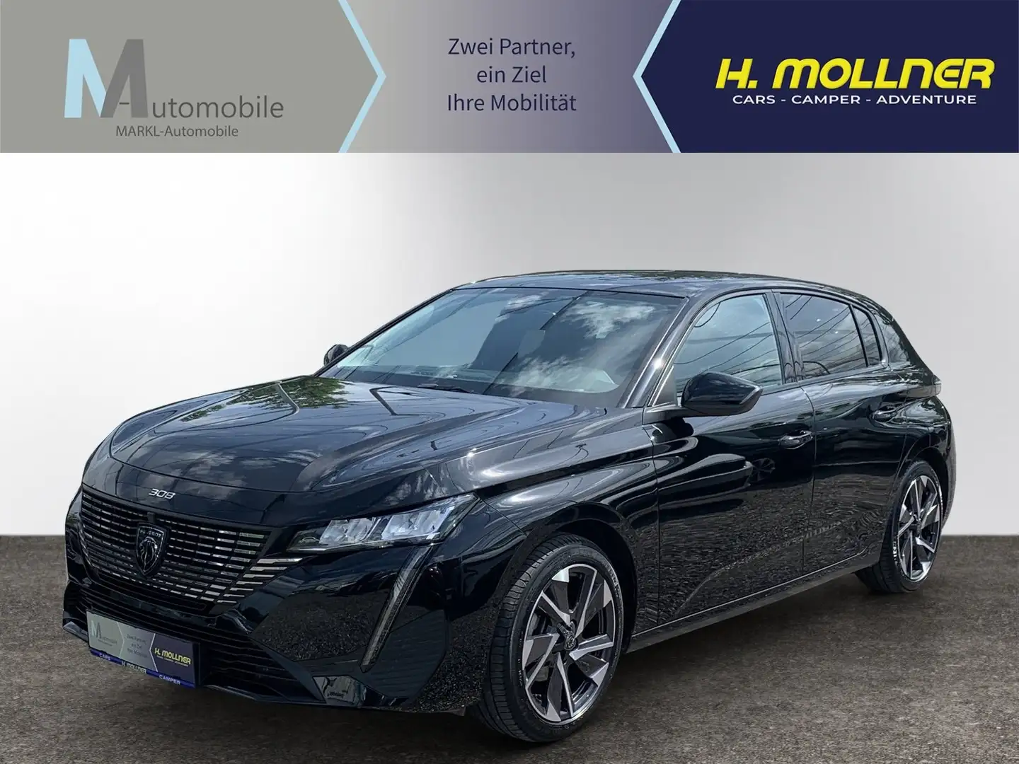 Peugeot 308 Allure Schwarz - 1