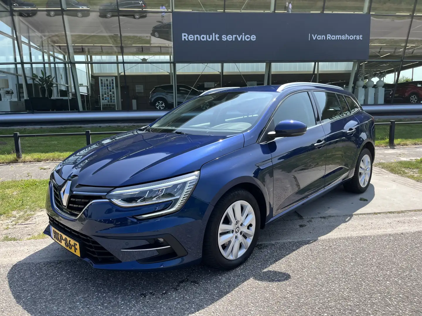 Renault Megane Estate 1.0 TCe Limited / Dealer onderhouden / Appl Blauw - 1