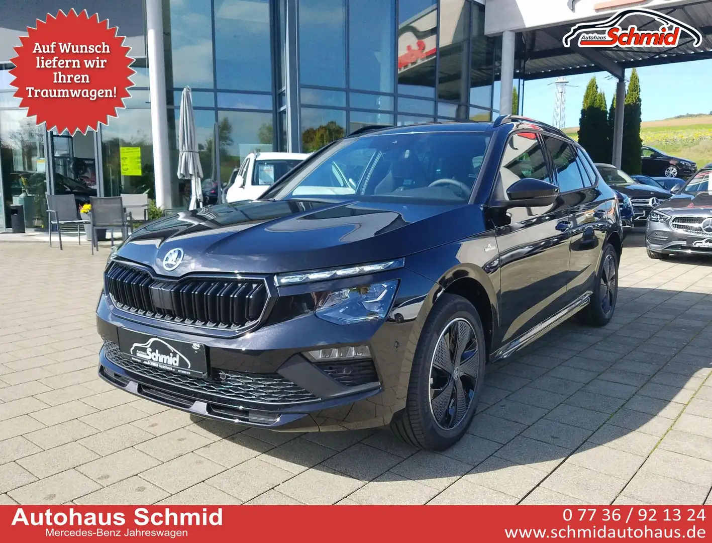 Skoda Kamiq 1,0 TSI Monte Carlo DSG Kamera 5 Jahre Garantie... Noir - 1