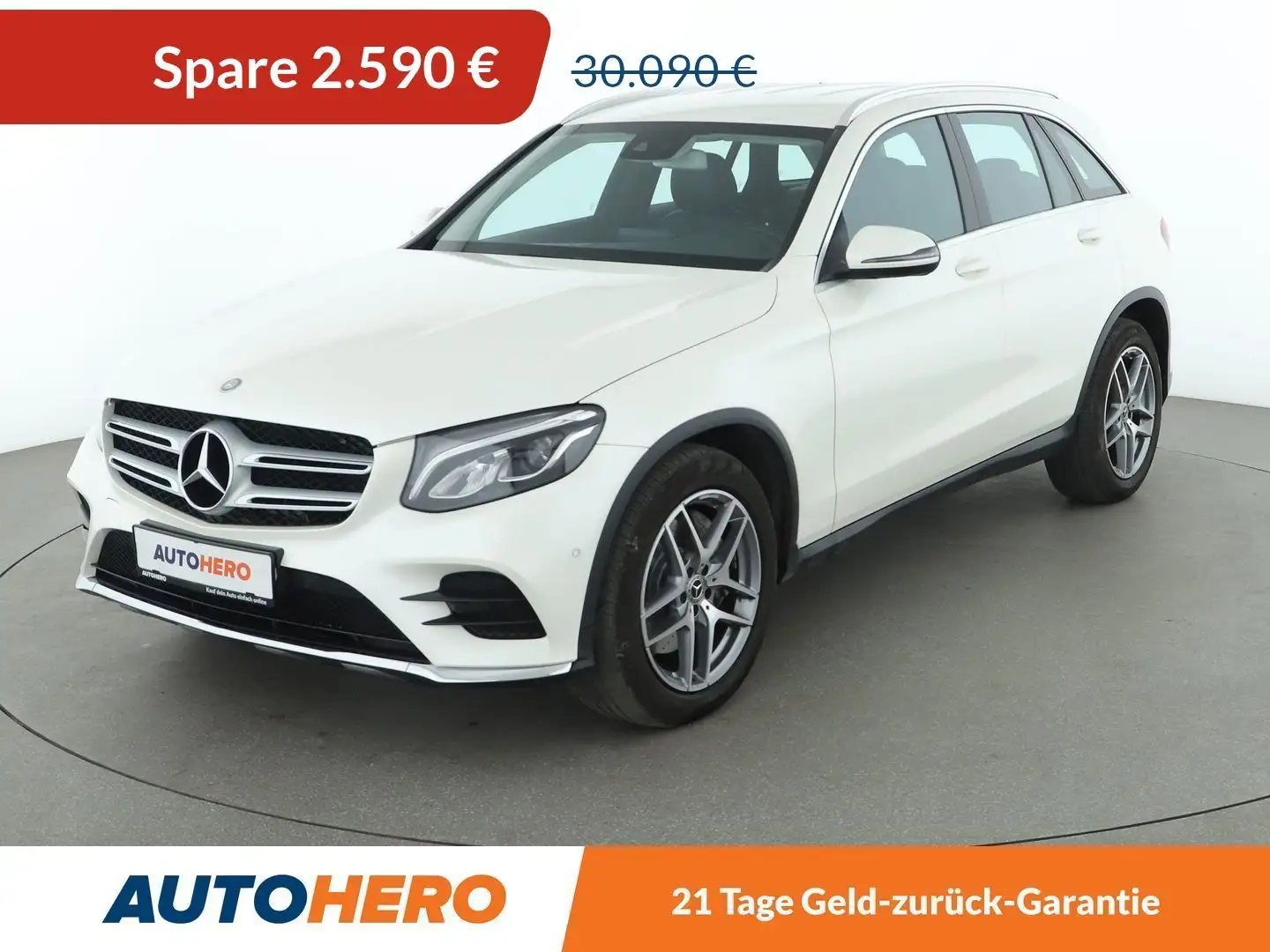 Mercedes-Benz GLC 220 4Matic AMG Line Aut.*LED*TEMPO*PDC* Weiß - 1