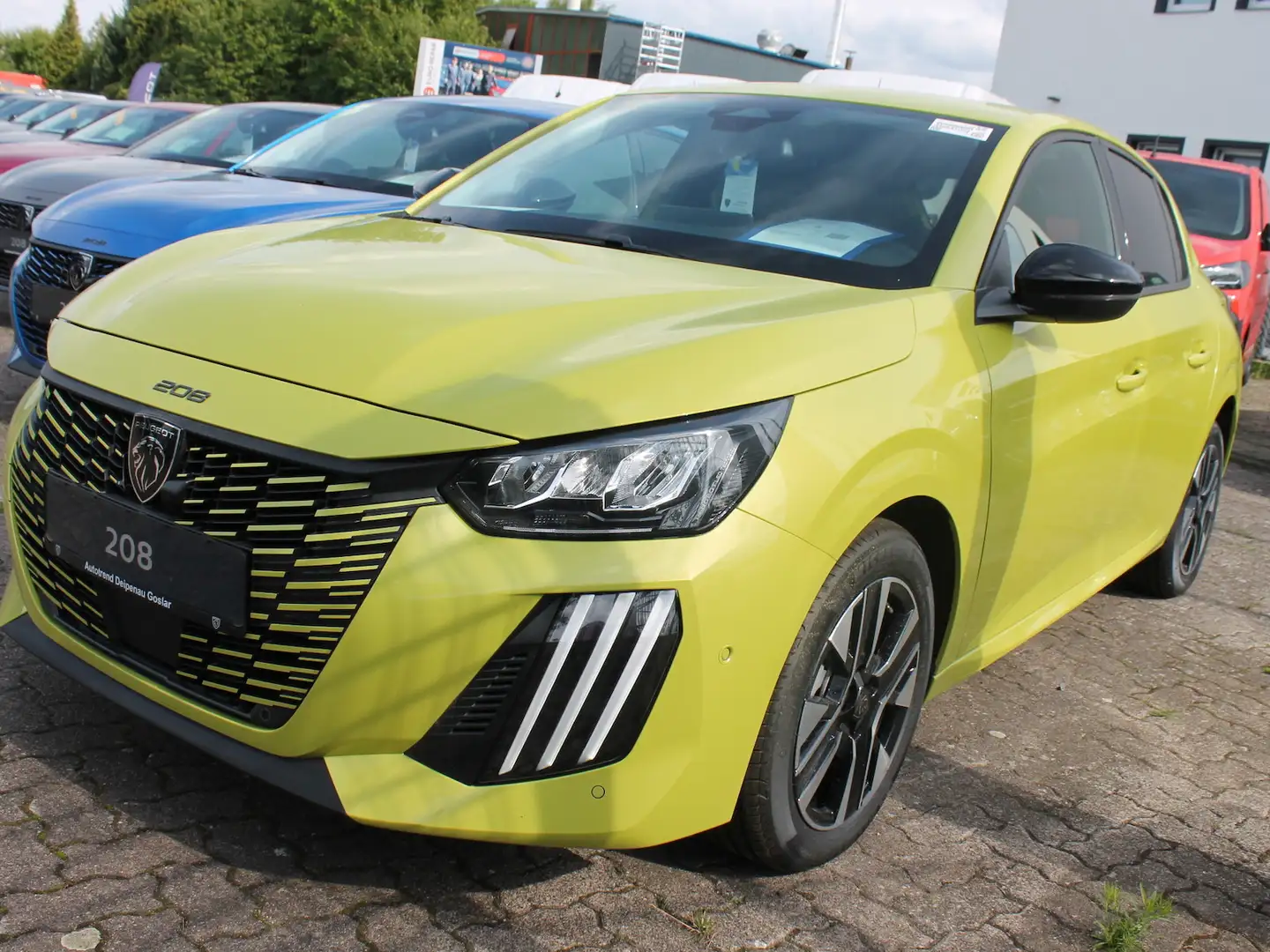 Peugeot 208 Allure Pure Tech 100 Sicht&Navi Paket Gelb - 1