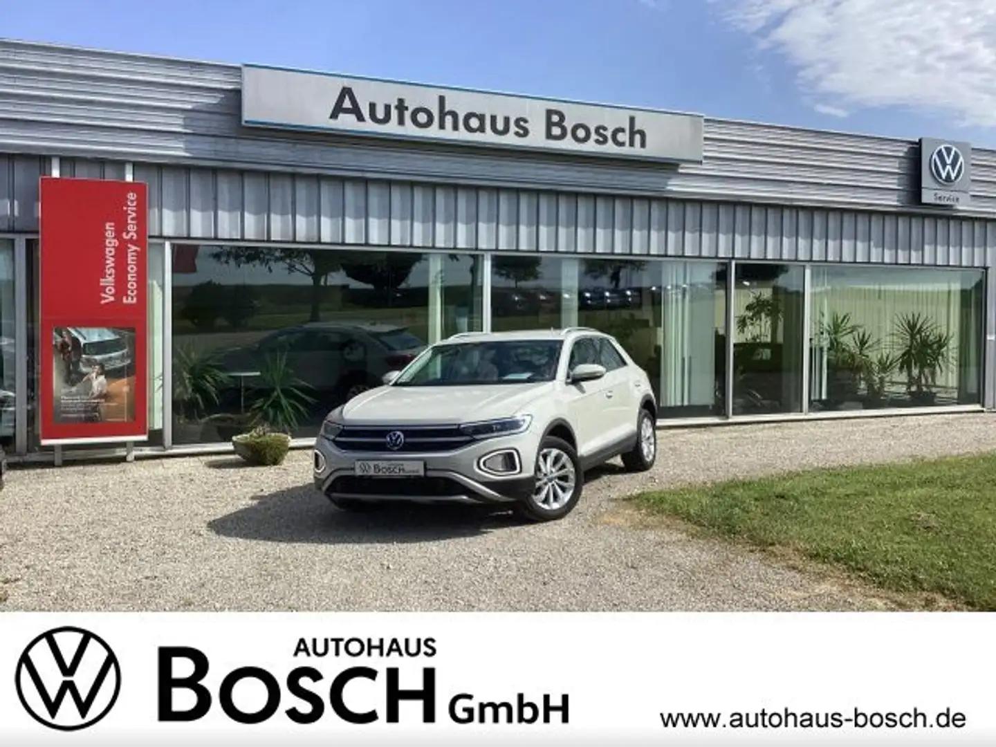 Volkswagen T-Roc 1.5 TSI Style DSG ACC LED PDC Kamera el. Grijs - 1