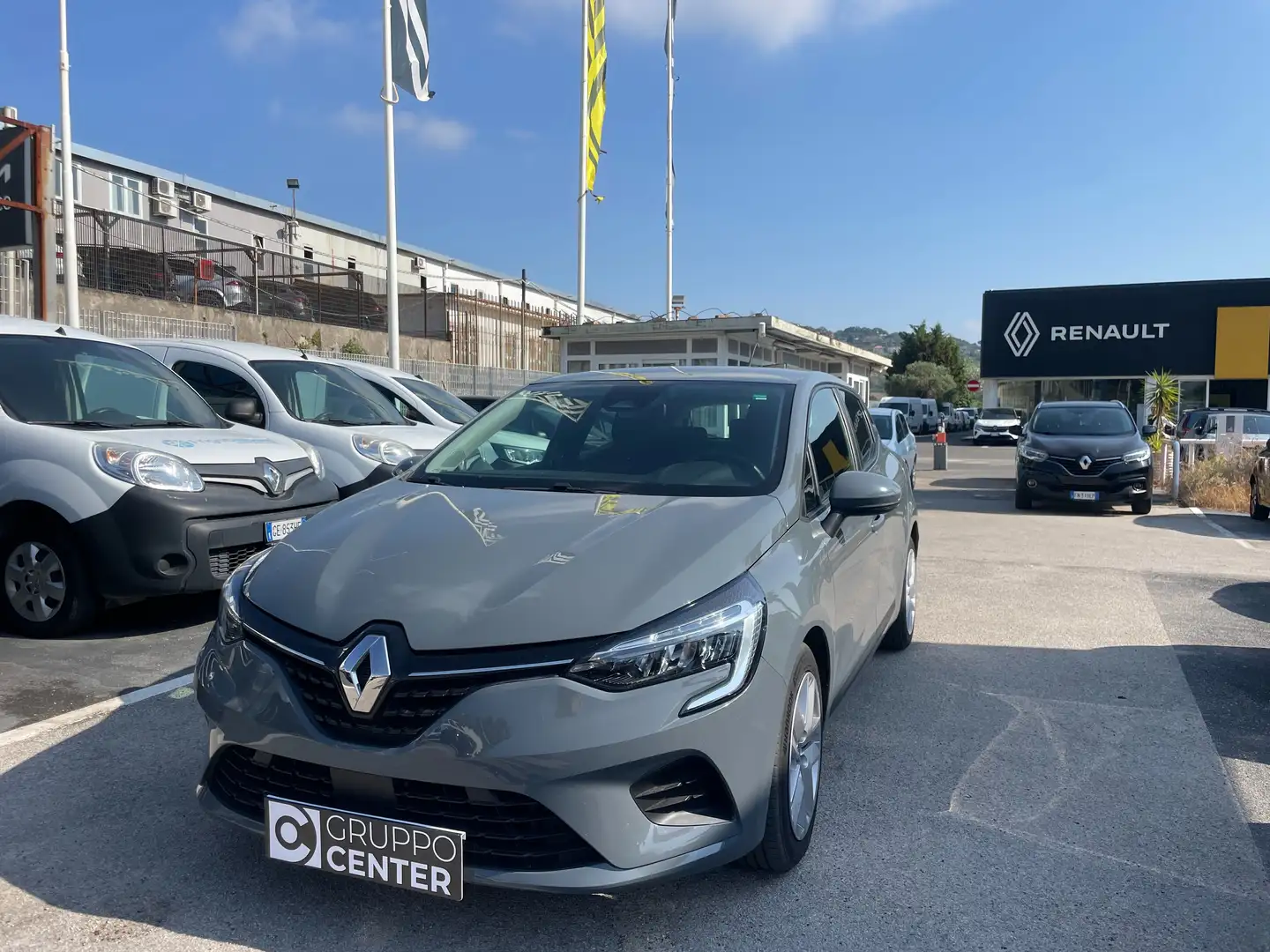 Renault Clio Clio 1.0 tce Zen Gpl 100cv my21 Grigio - 1