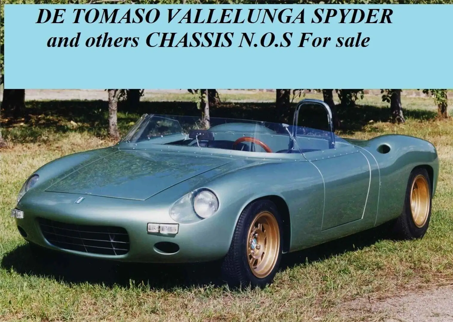 De Tomaso Vallelunga SPYDER Beige - 1