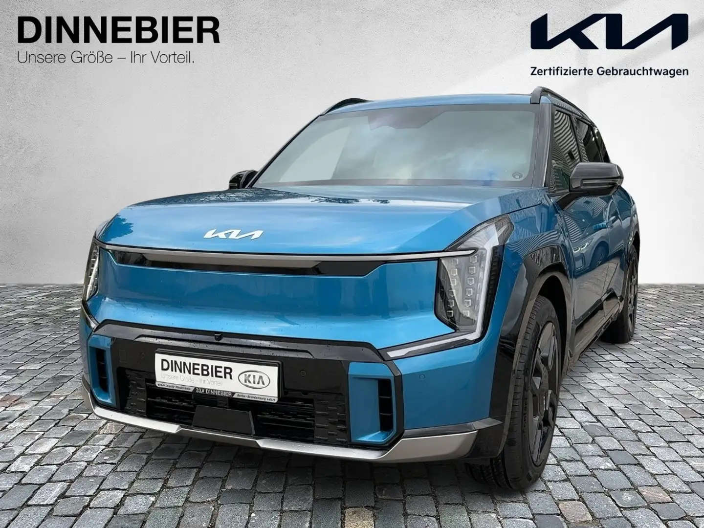 Kia EV9 GT-LINE LAUNCH EDITION AWD Glasdach+360° Blau - 2