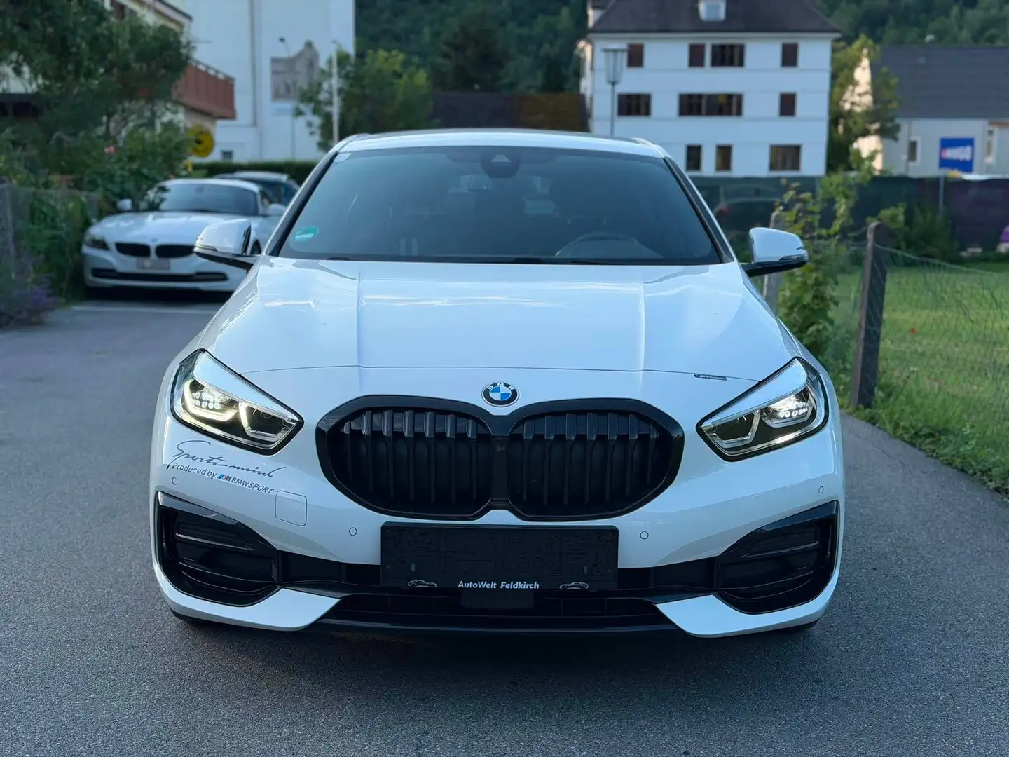 BMW 116 d Sport Line TOP ZUSTAND *TEILLEDER *CARPAKET *SZH Weiß - 2