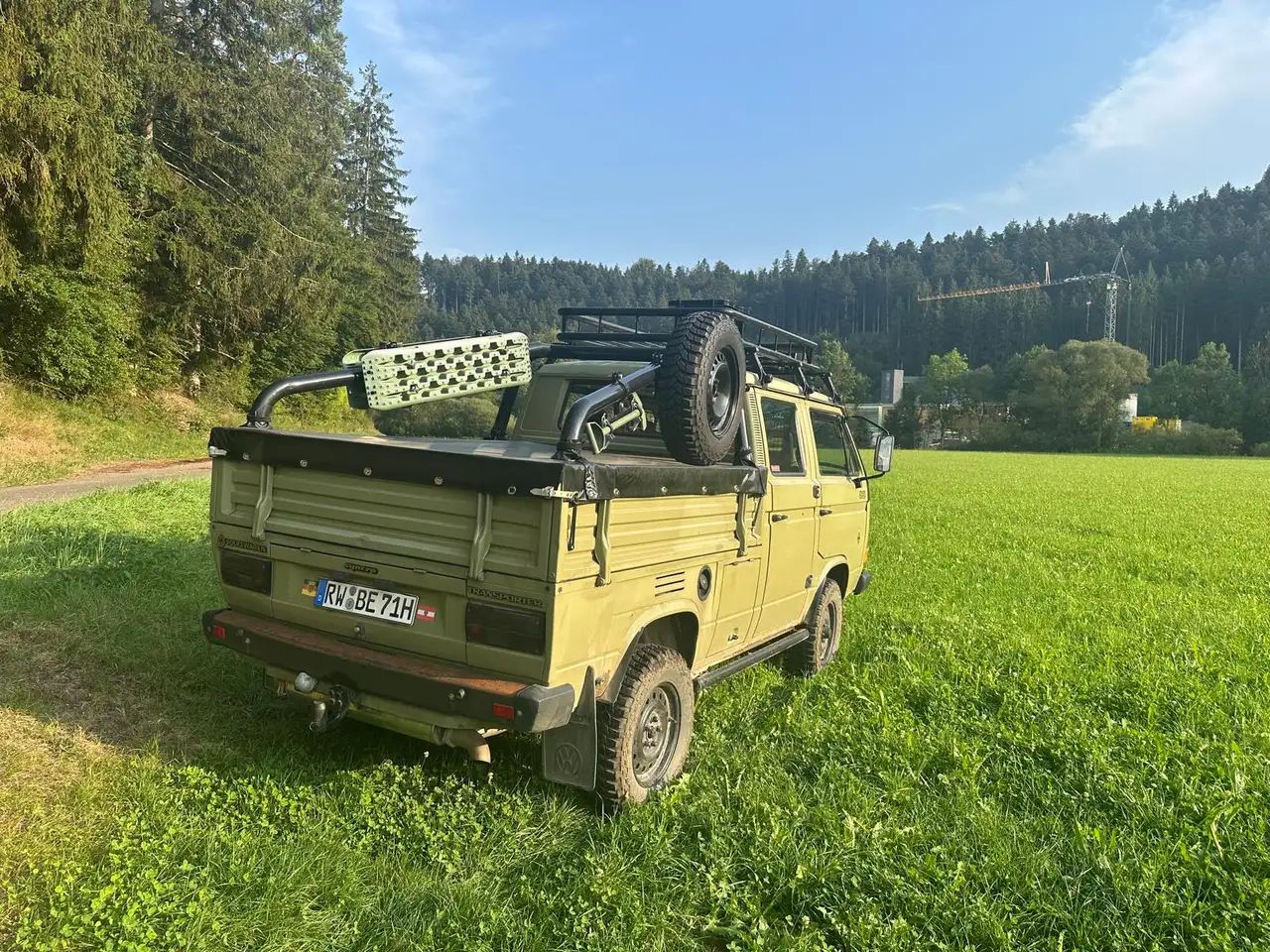 Volkswagen T3 Syncro Doka (LKW offener Kasten), foto 3