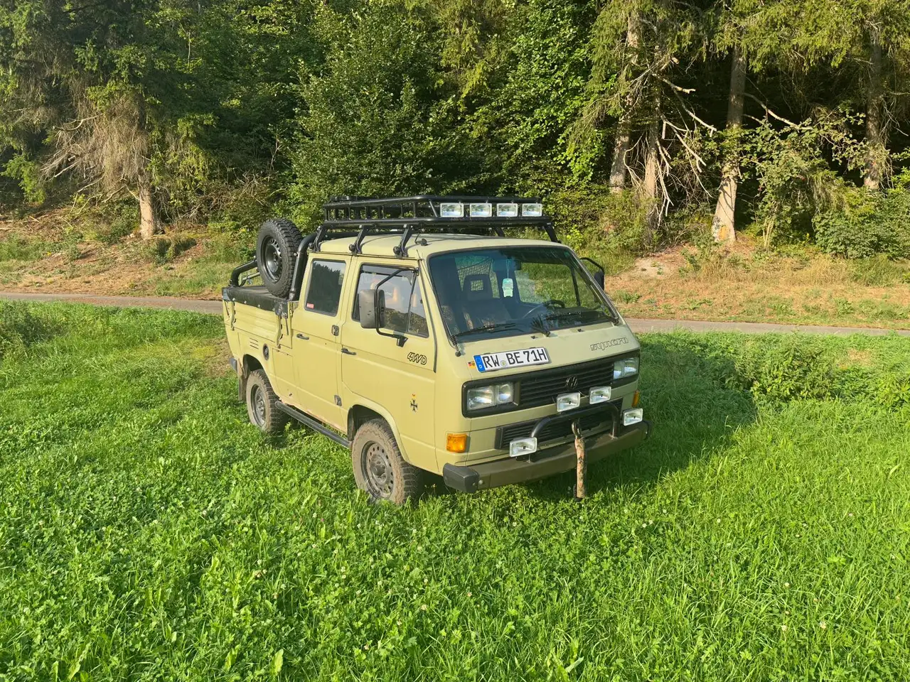 Volkswagen T3 Syncro Doka (LKW offener Kasten), foto 2